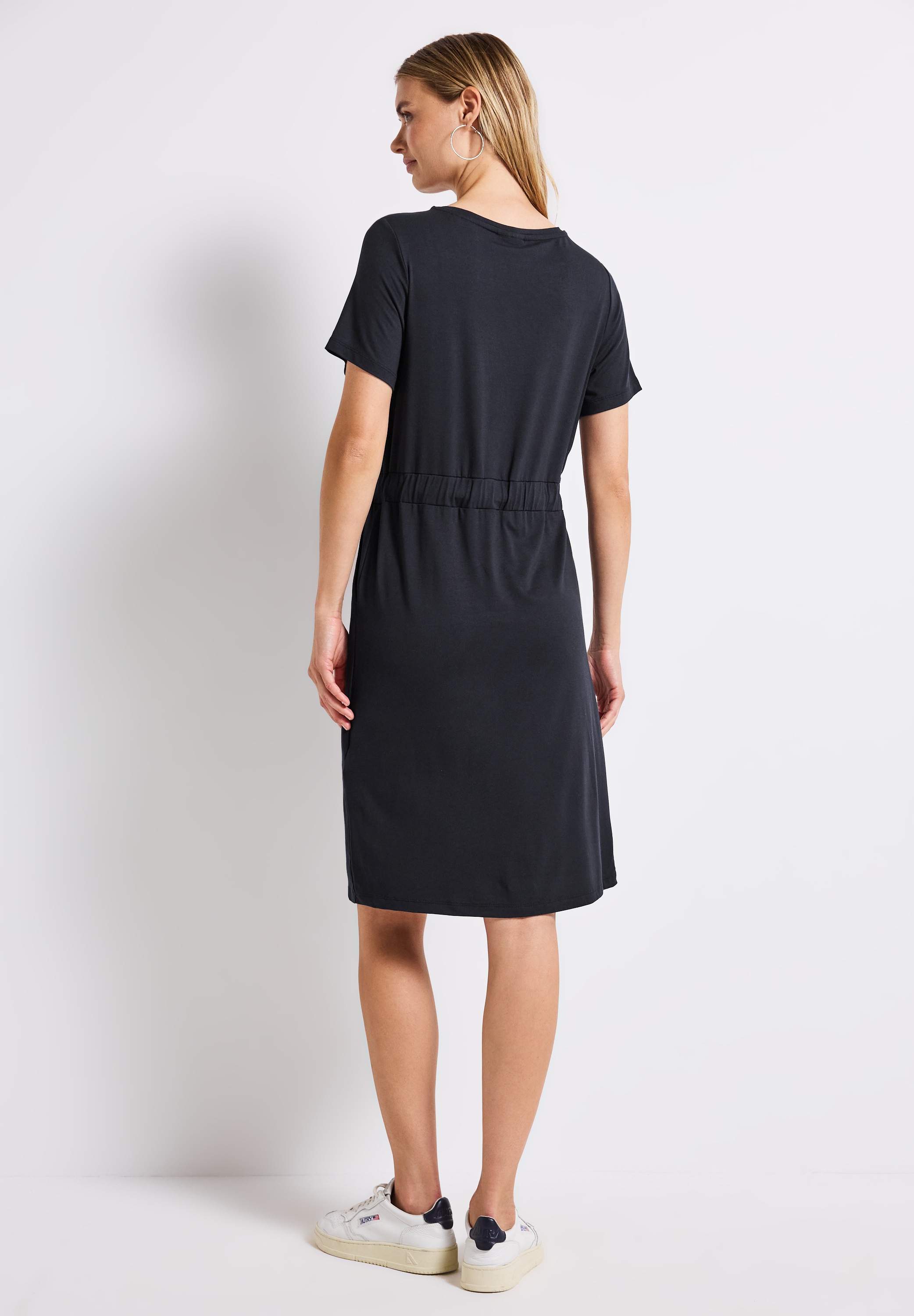 STREET ONE Jerseykleid, mit Tunnelzug an der Taille günstig online kaufen