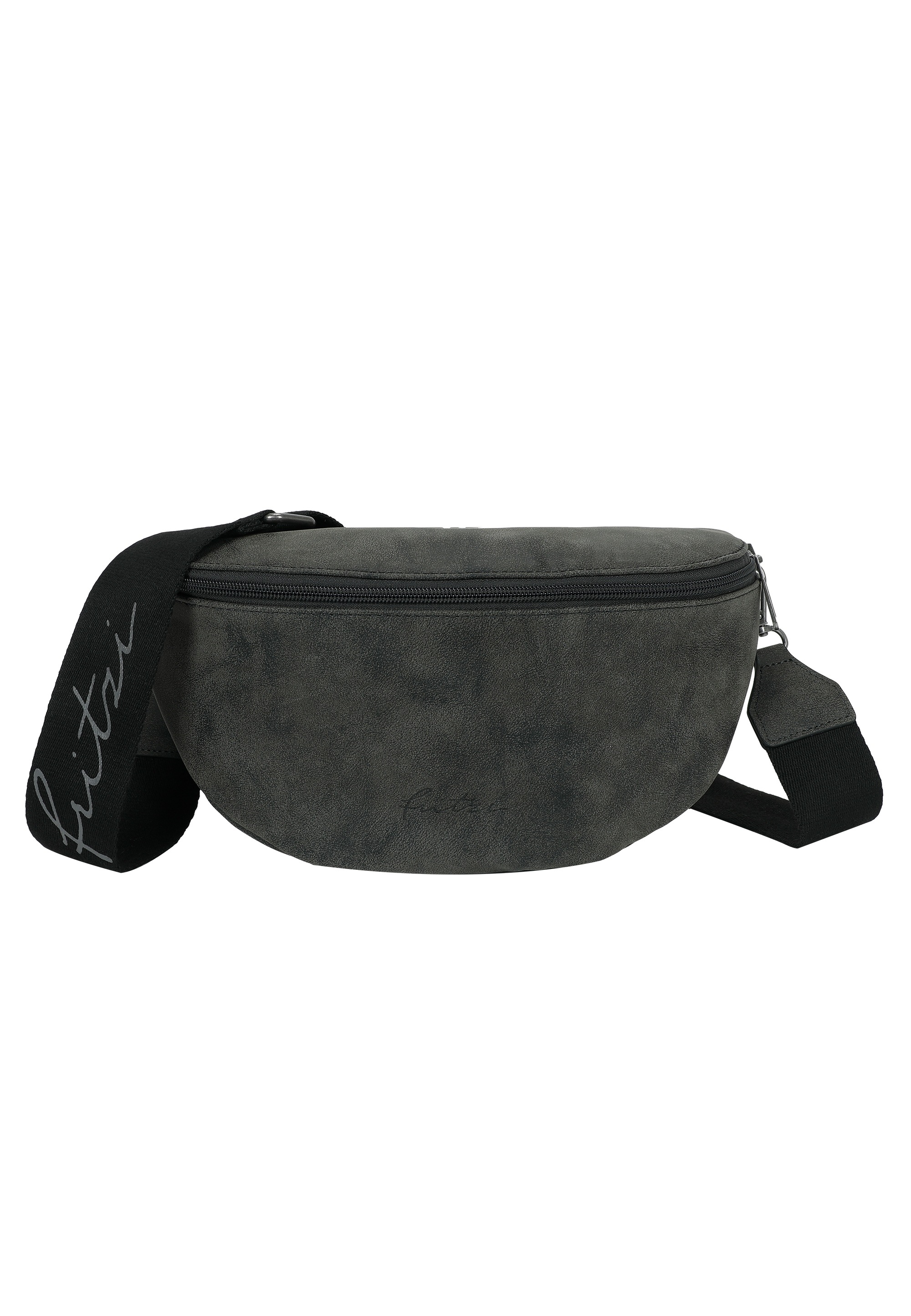 Damen Umhängetasche "Fritzi Bum", FRITZI AUS PREUSSEN, schwarz, Kunstfaser, unifarben, Taschen, mit breitem, abnehmbarem Schultergurt