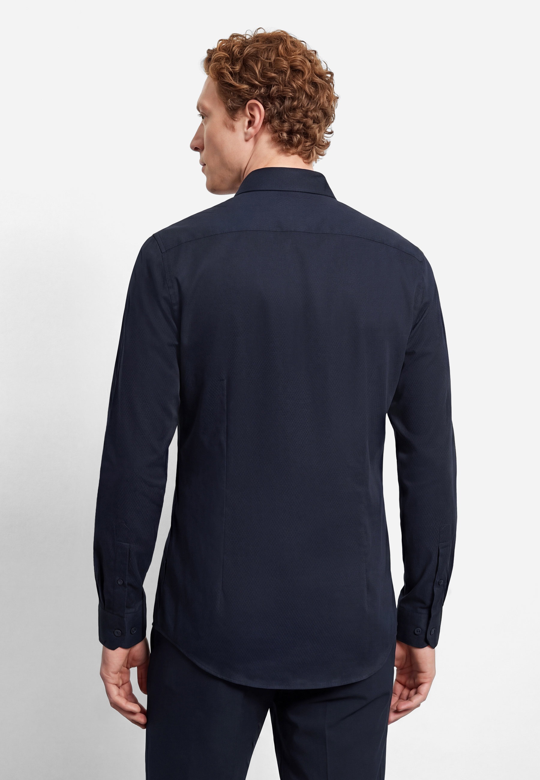 Chemise Affaires OLYMP Level Five Marine Taille 39 5