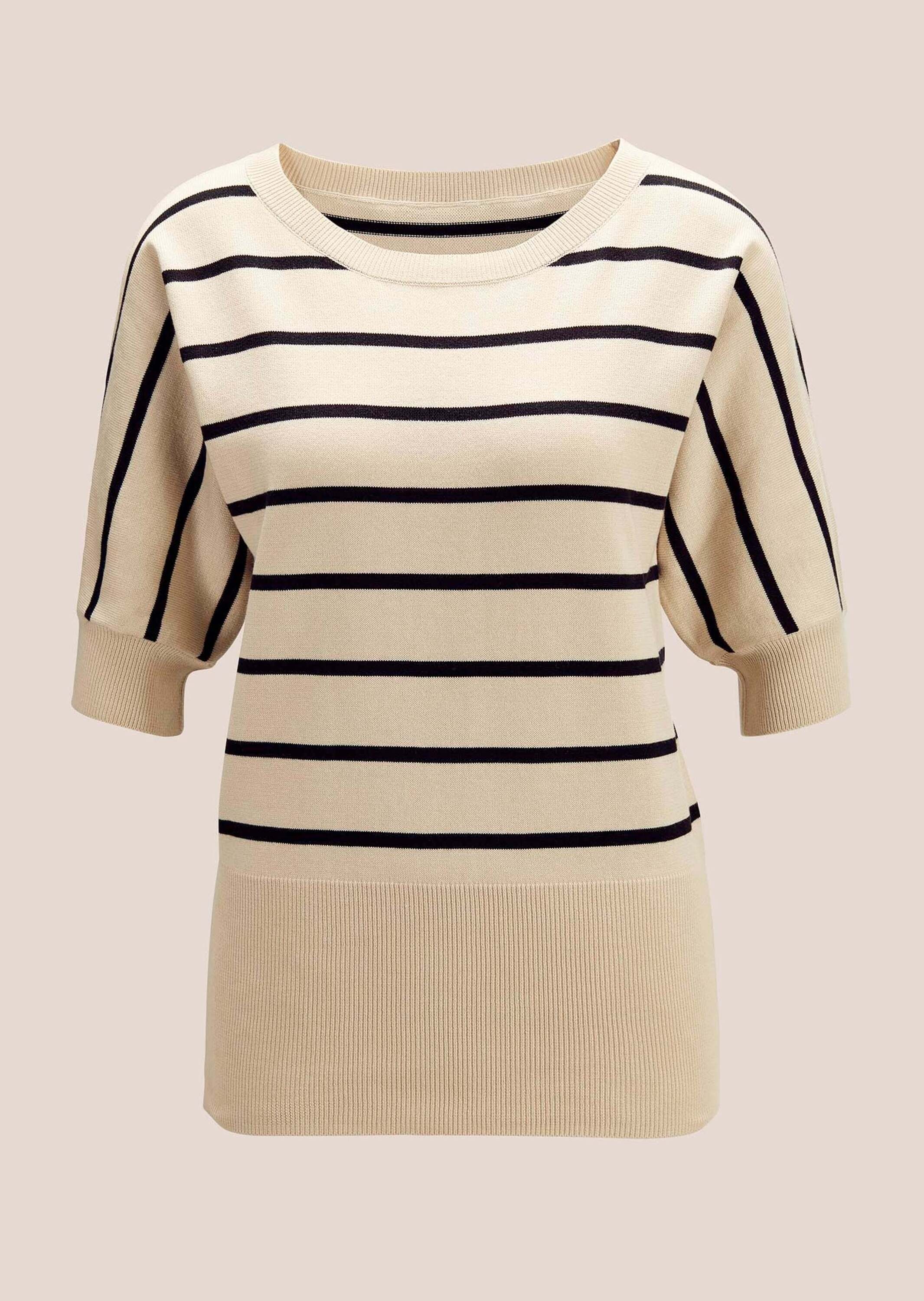 MADELEINE Longpullover "Strickpullover Ringelpullover im maritimen Look" ho günstig online kaufen