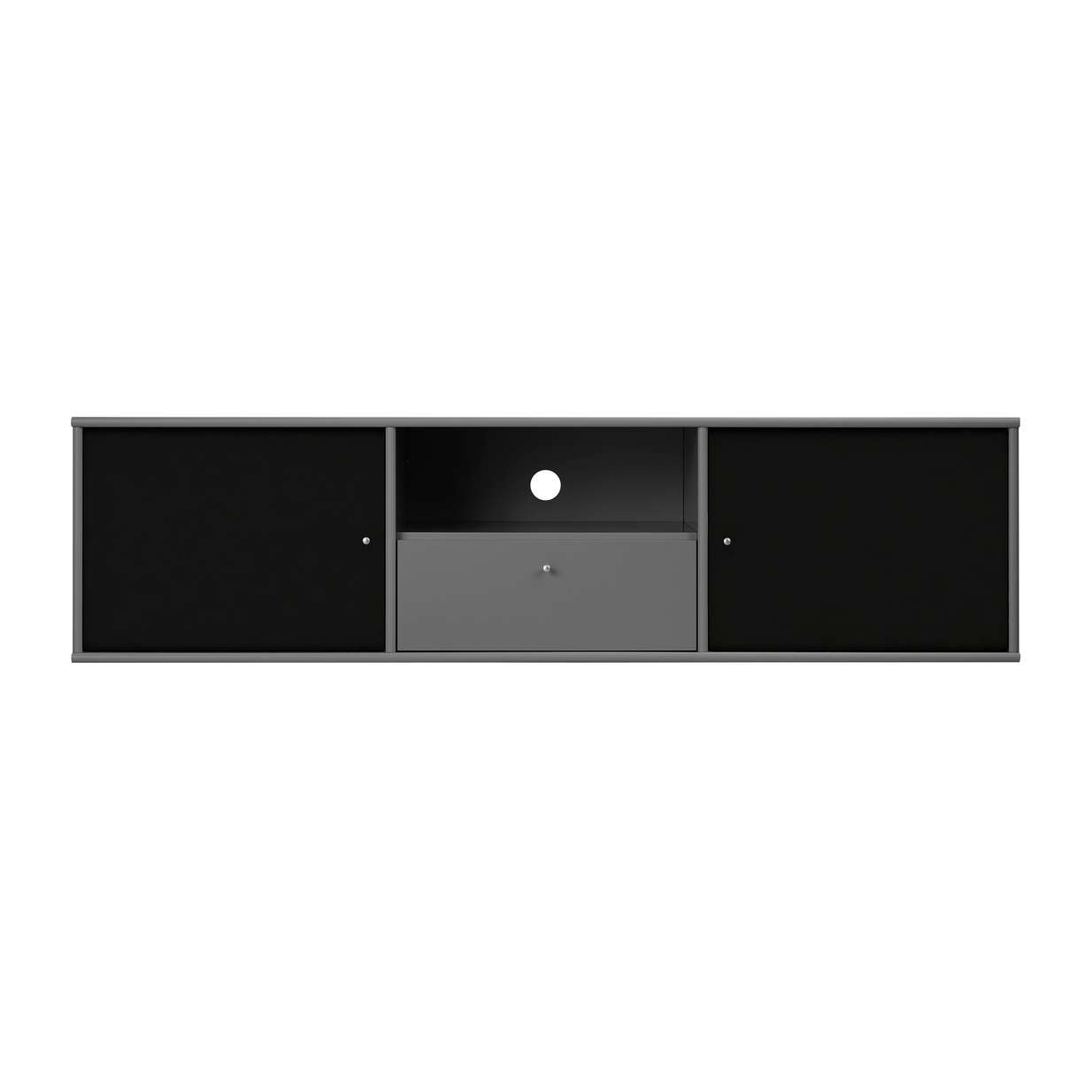 Hammel Furniture TV-Board »Mistral Fernsehschrank, Medienmöbel, Hängend,«, Türen mit Akustikstoff, Schublade, Lowboard, B: 161,5 cm