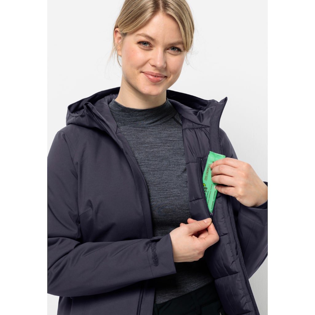 Jack Wolfskin Winterjacke »STIRNBERG INS JKT W«, mit Kapuze