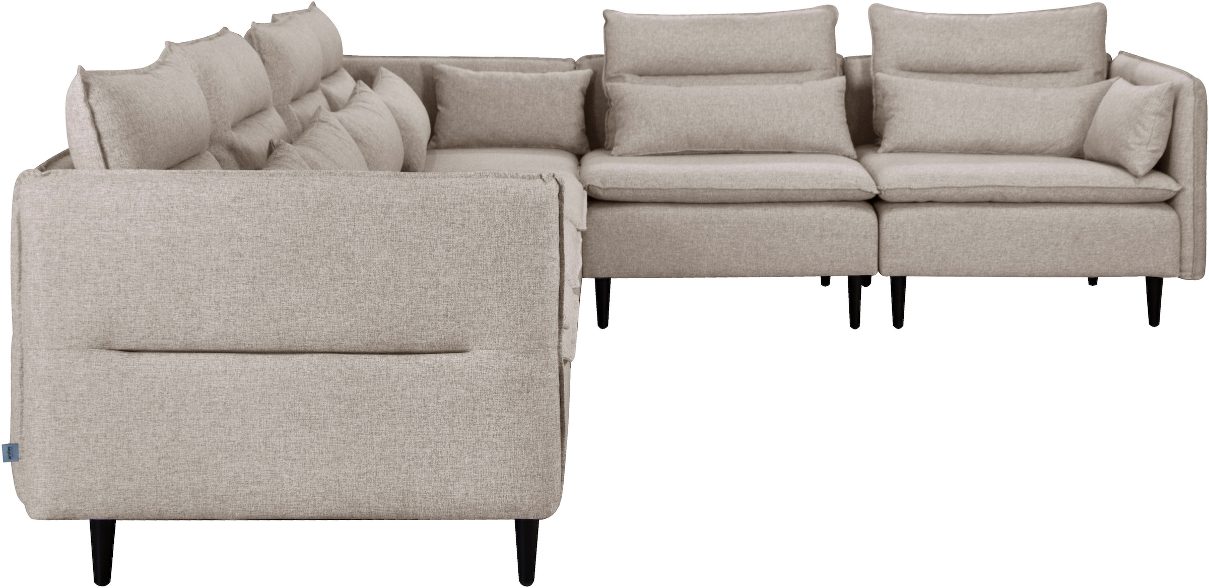andas Ecksofa »ALVIK L-Form«, zusammengesetzt aus Modulen, erweiterbar mit Modulen der Serie