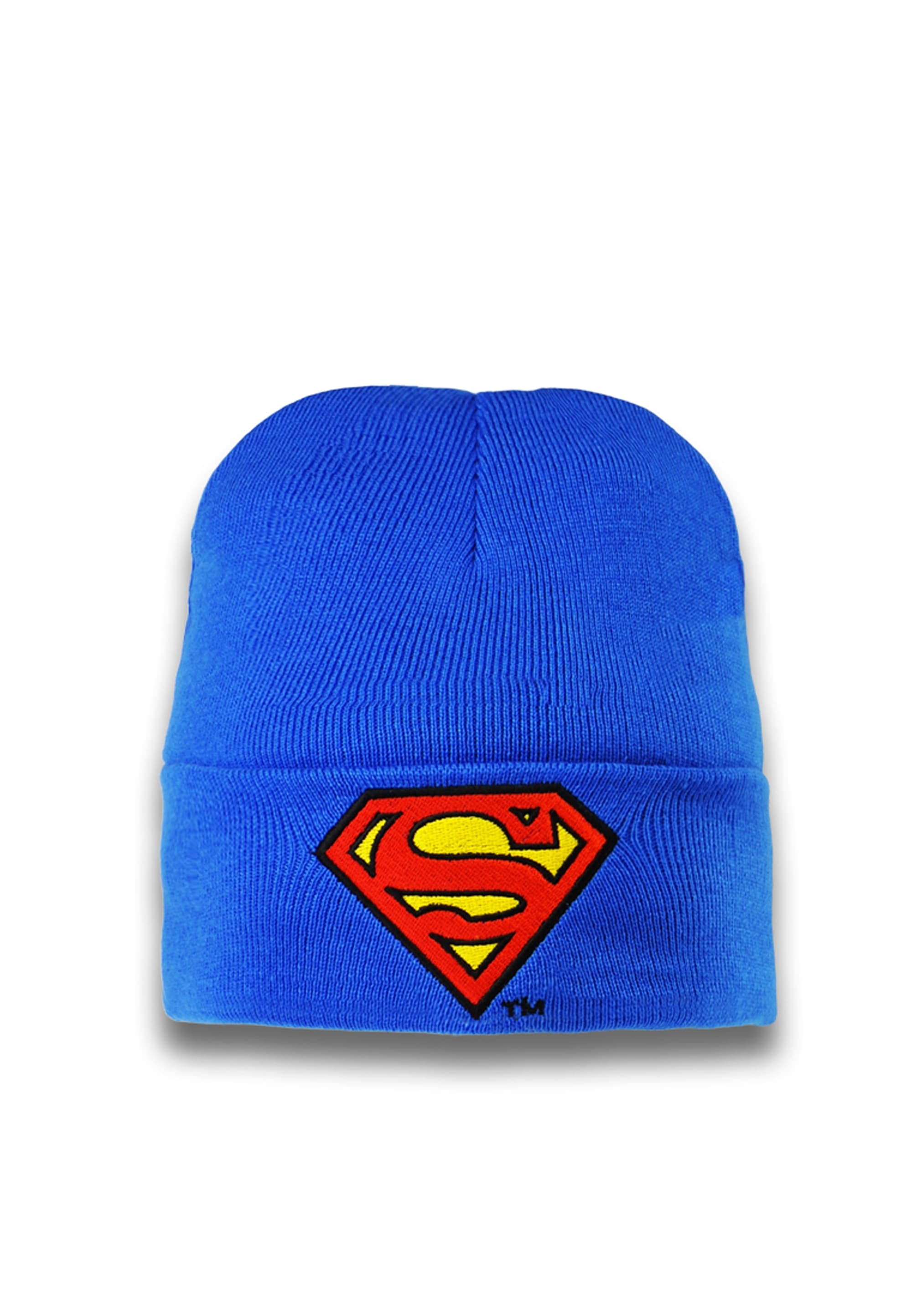 LOGOSHIRT Strickmütze mit Superman-Logo
