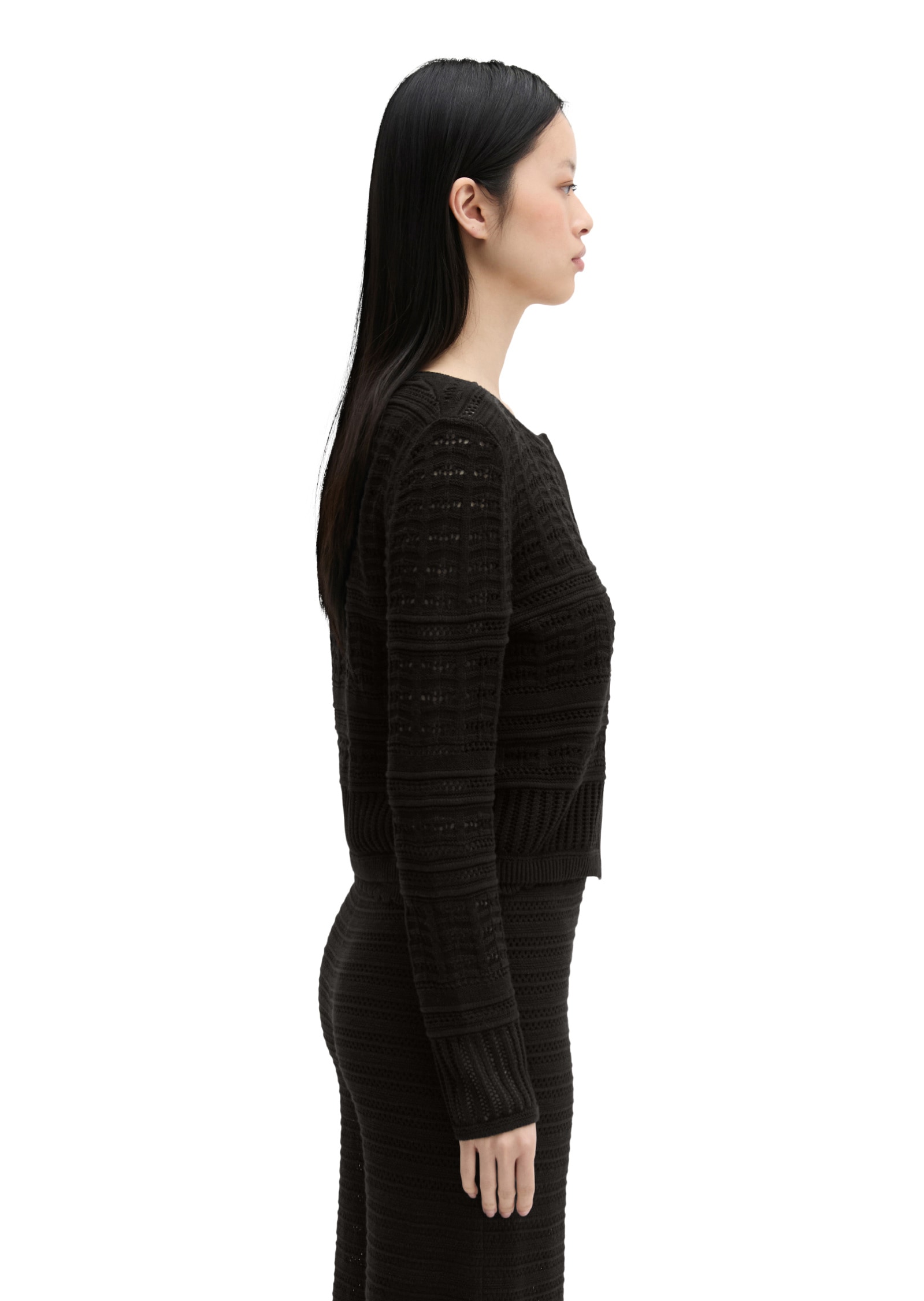 Marc O'Polo Cardigan »aus Baumwolle-Leinen-Mix«