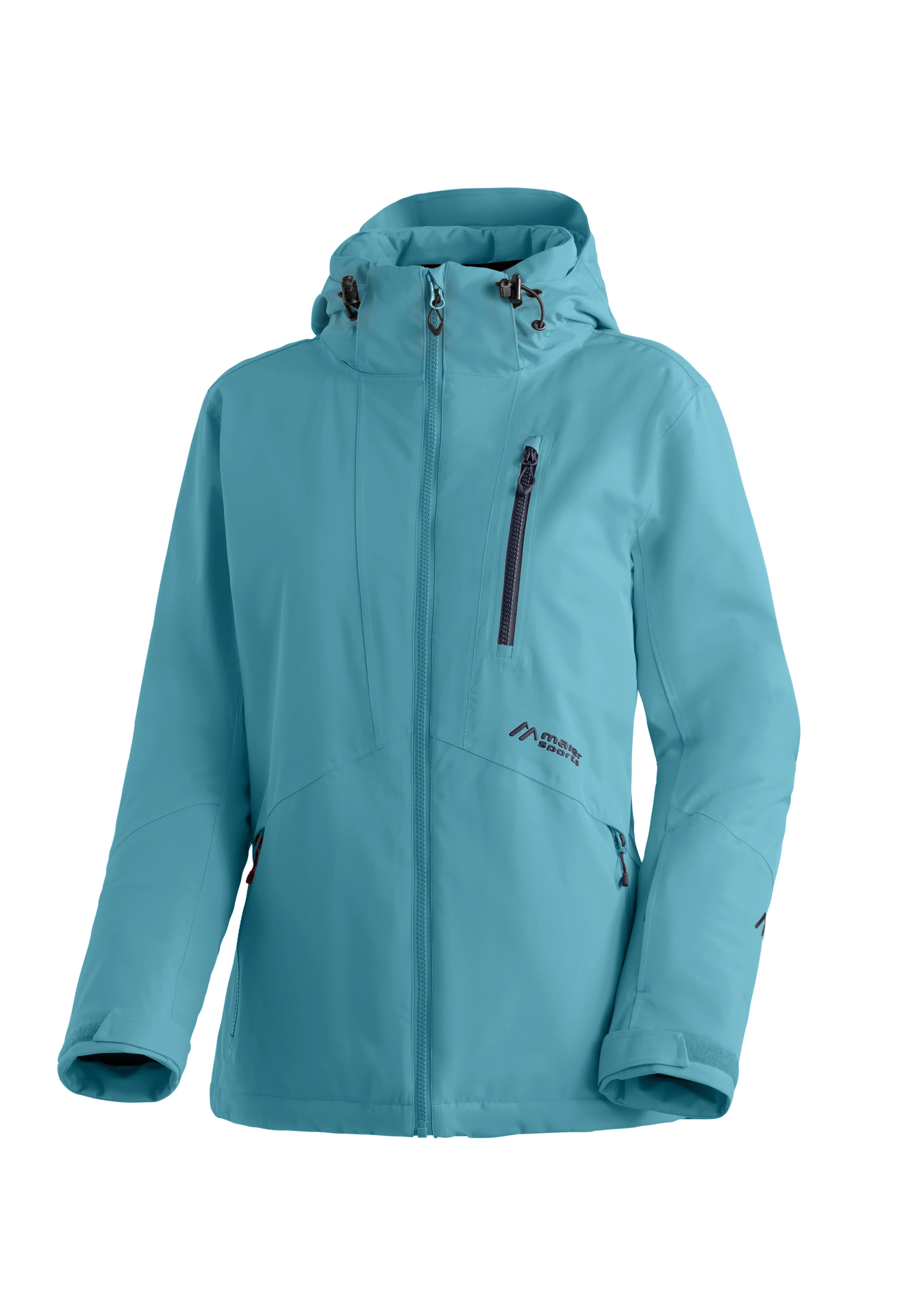 Maier Sports "Straja" Damen Winterjacke, wind/wasserdicht, 3 RV-Taschen und Kapuze