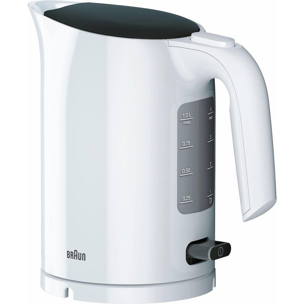 Braun Wasserkocher »WK 3000 WH«, 1 l, 2200 W