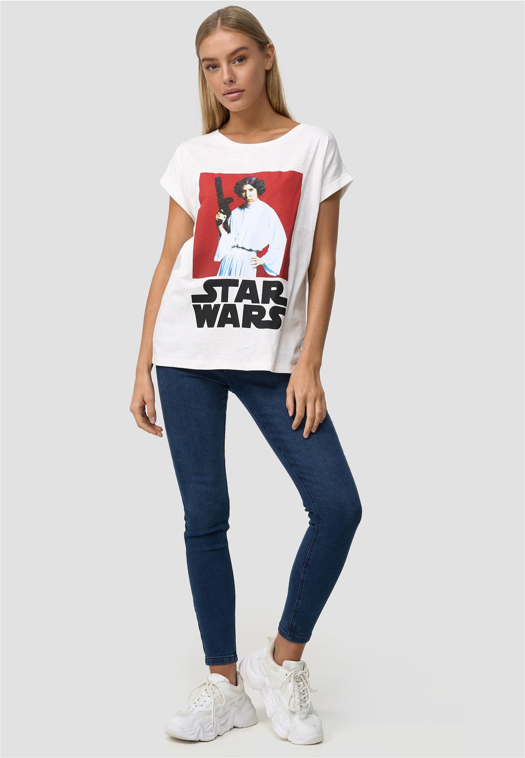 Recovered T-Shirt "Star Wars Princess Leia", im zeitlosen Design günstig online kaufen