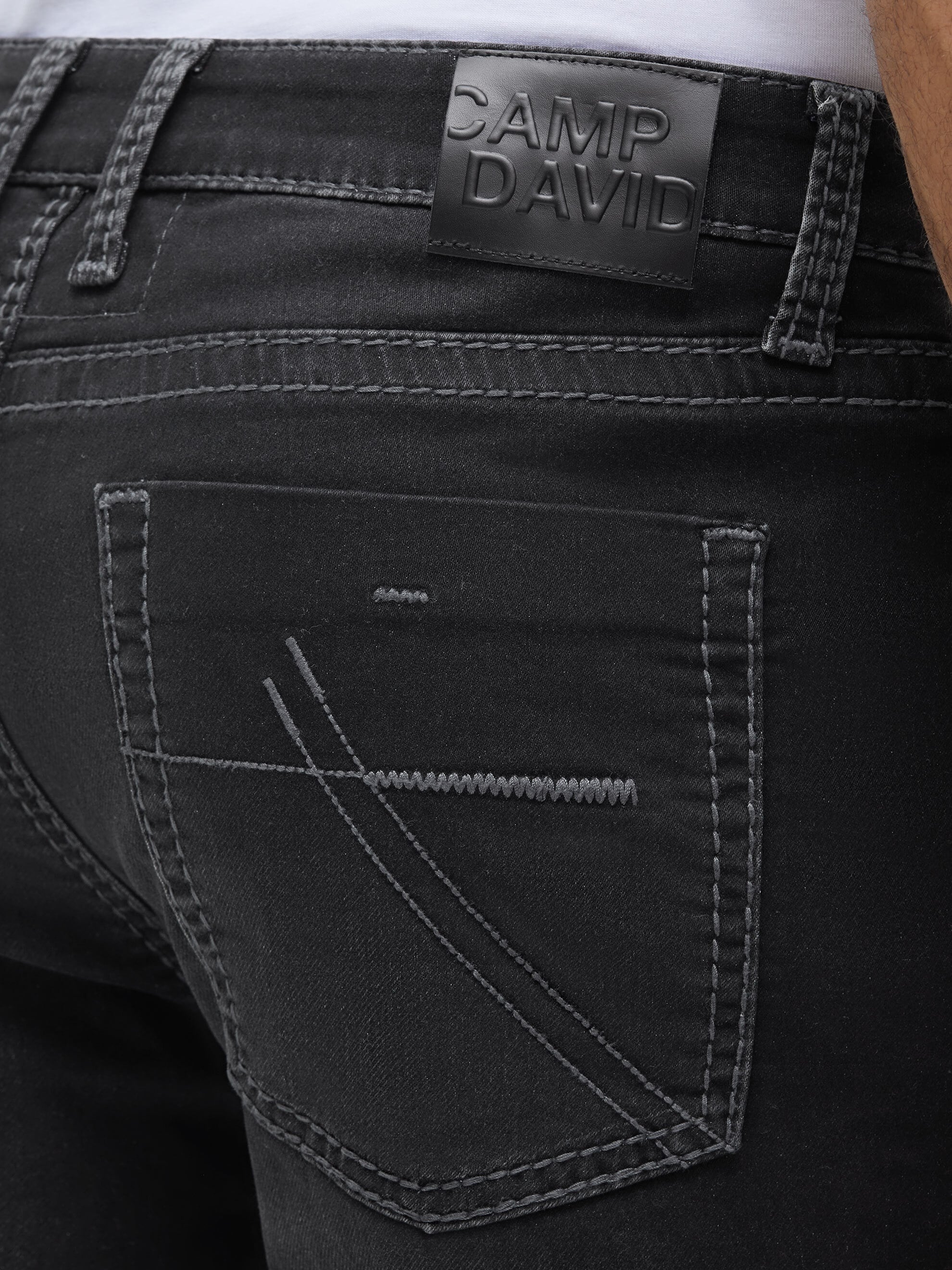 CAMP DAVID Regular-fit-Jeans mit normaler Leibhöhe
