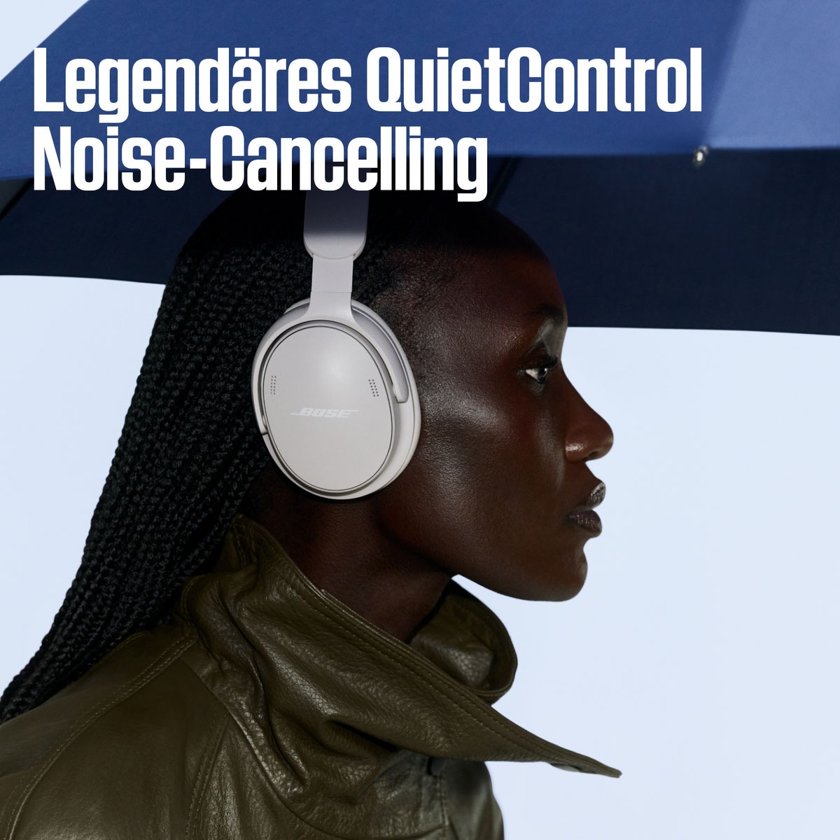 Bose Over-Ear-Kopfhörer »QuietComfort (2. Gen.)« Bluetooth Noise-Cancelling | Sprachsteuerung | integrierte Steuerung für Anrufe und Musik