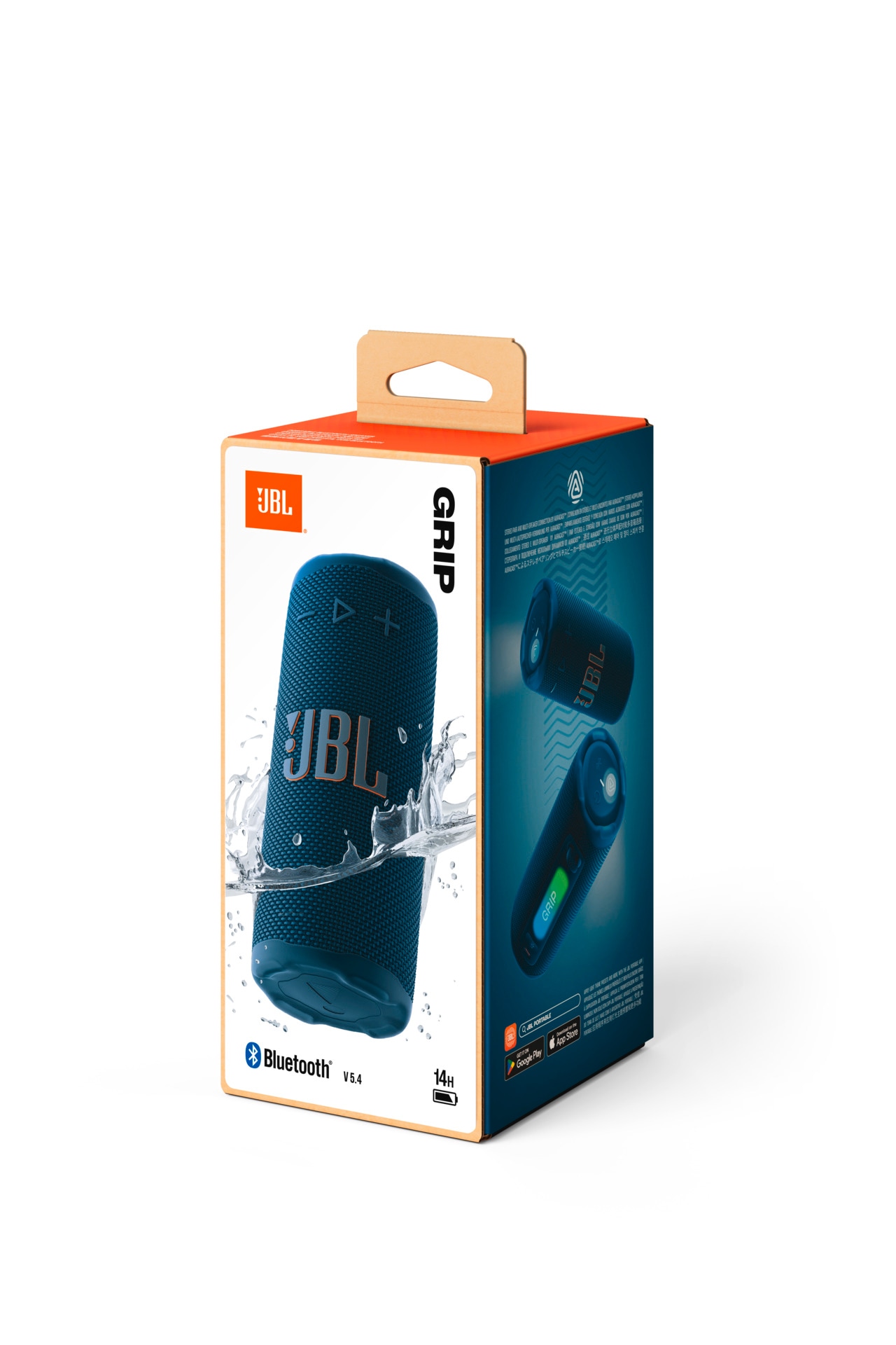 JBL Bluetooth-Lautsprecher »GRIP«, Kompakter Bluetooth-Speaker, starker JBL Pro Sound und Ambient Light