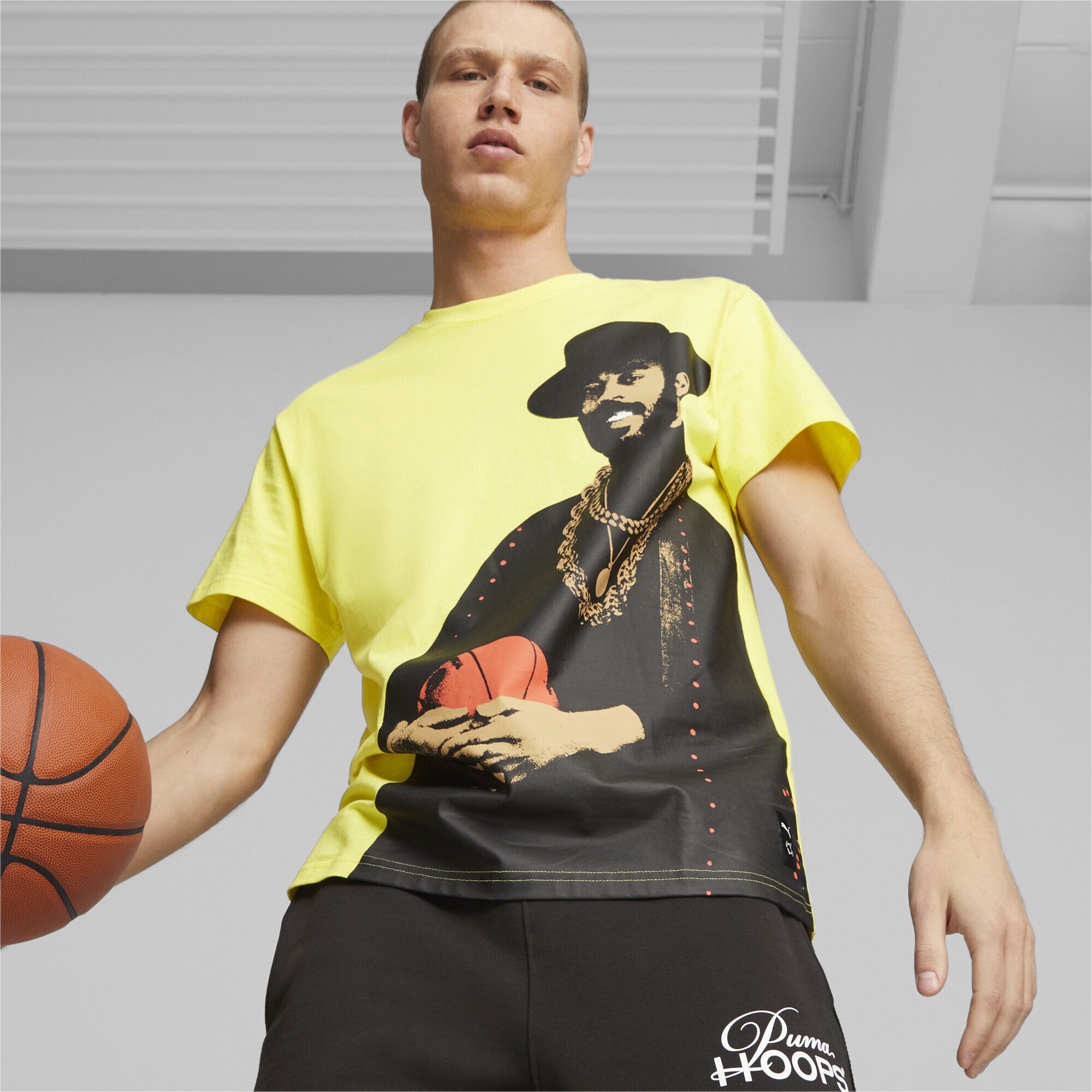 PUMA Trainingsshirt »Franchise Basketball Graphic T-Shirt Herren«