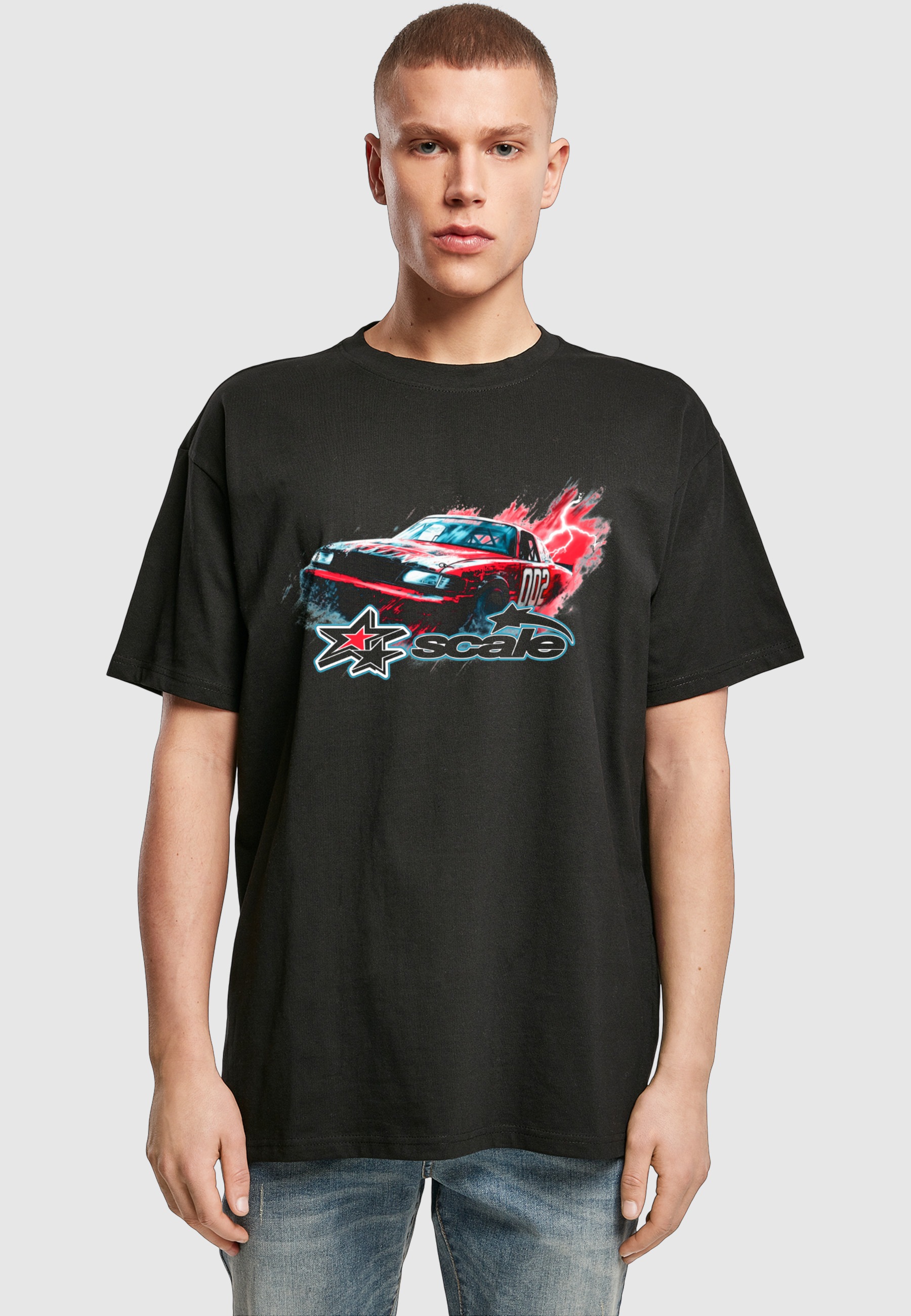 Upscale by Mister Tee T-Shirt »Upscale by Mister Tee Motorscale Heavy Oversize Tee« 1