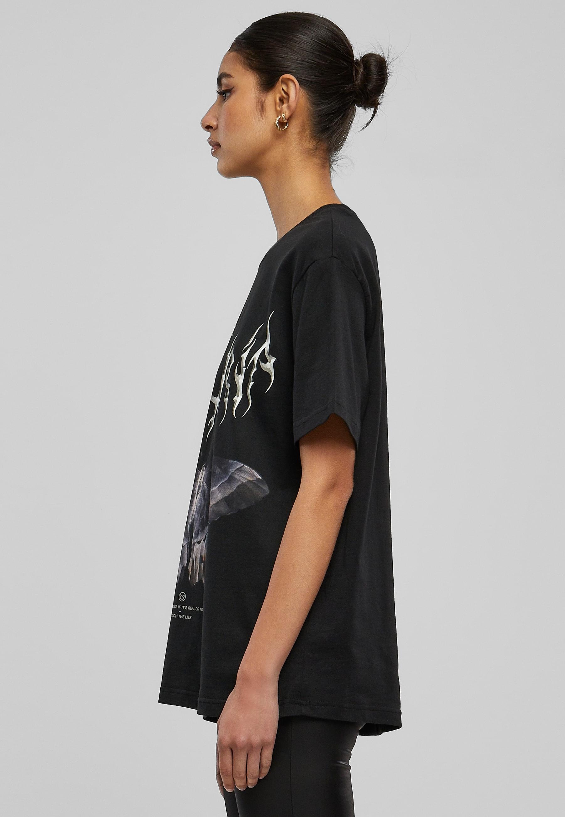 Miss Tee Kurzarmshirt »Miss Tee Damen Euphoria Tee«, (1 tlg.)