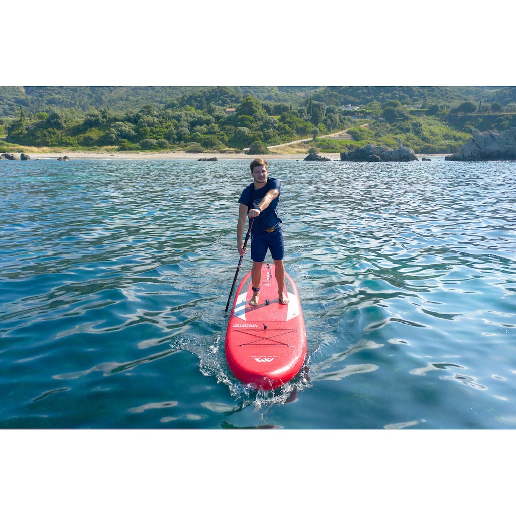 Aqua Marina Inflatable SUP-Board »AQUA MARINA Inflatable SUP-Board ++Monster++«, (Set, 6 tlg.)