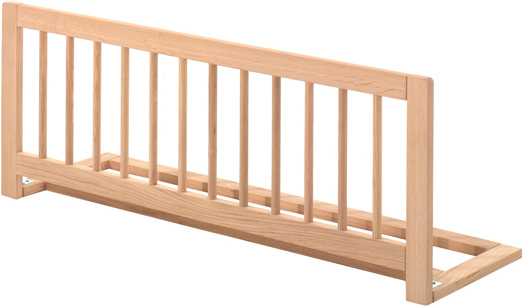 Home affaire Etagenbett »Eiche massiv, Made in Europe, langlebige Qualität«, (B/H/T ca. 208x176x98cm, Schublade+unterer Rausfallschutz optional), 2 Lattenroste, wahlweise mit oder ohne Bettschublade und Absturzschutz