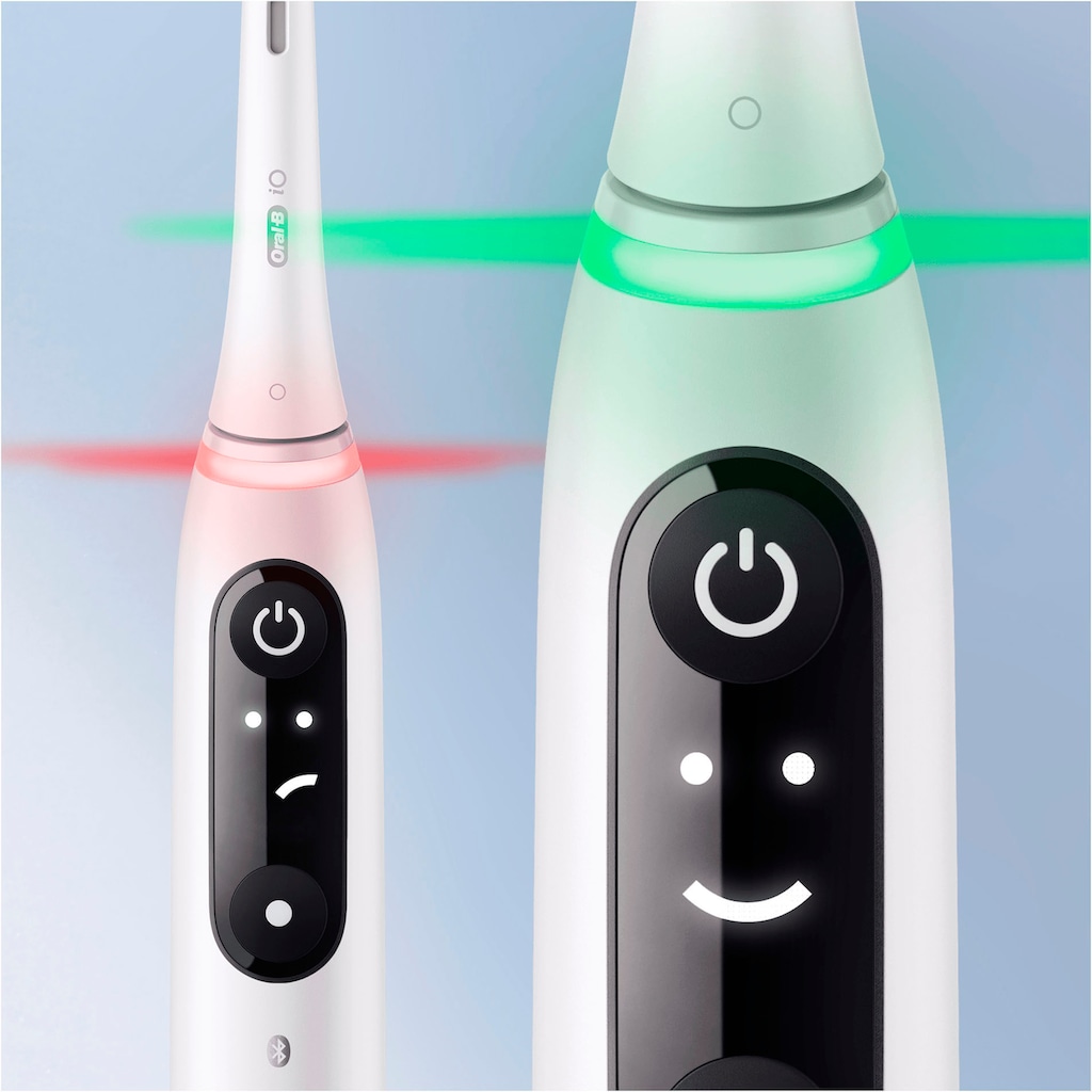 Oral-B Elektrische Zahnbürste »iO Series 7N mit 2. Handstück«, 2 St. Aufsteckbürsten, Magnet-Technologie