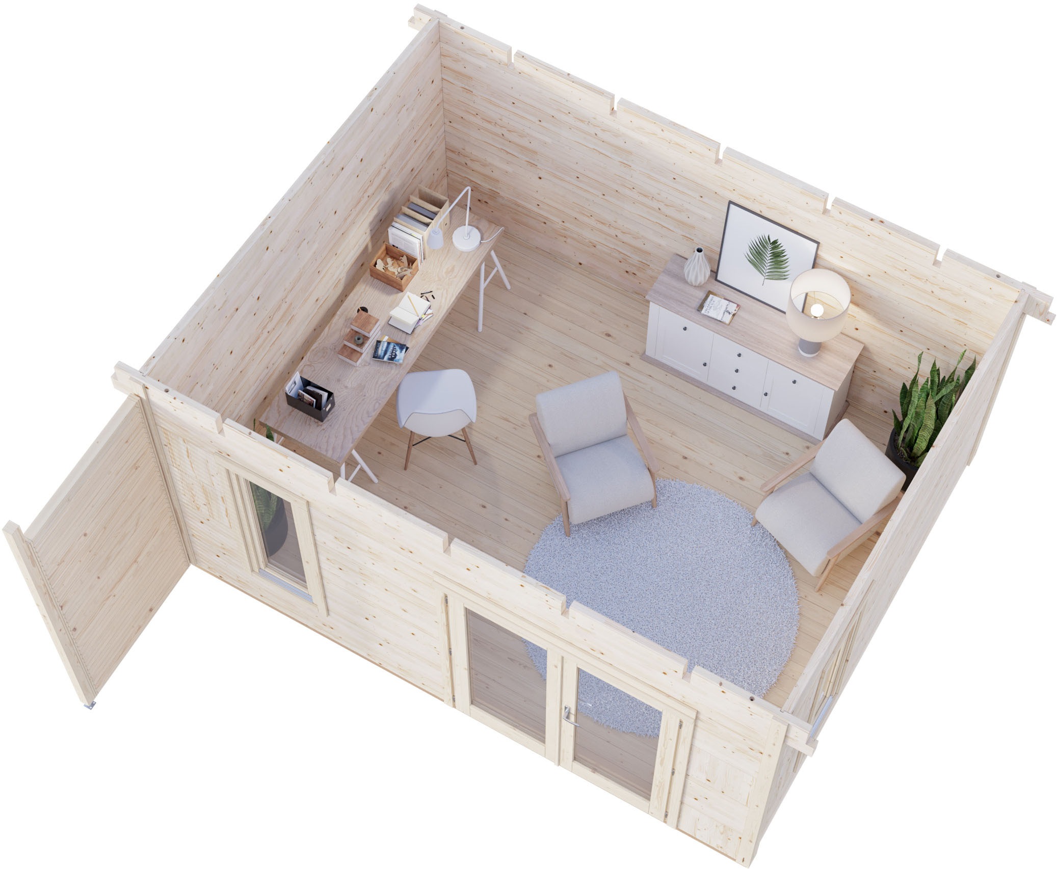 Palmako Gartenhaus »Grace« verschiedene Farben