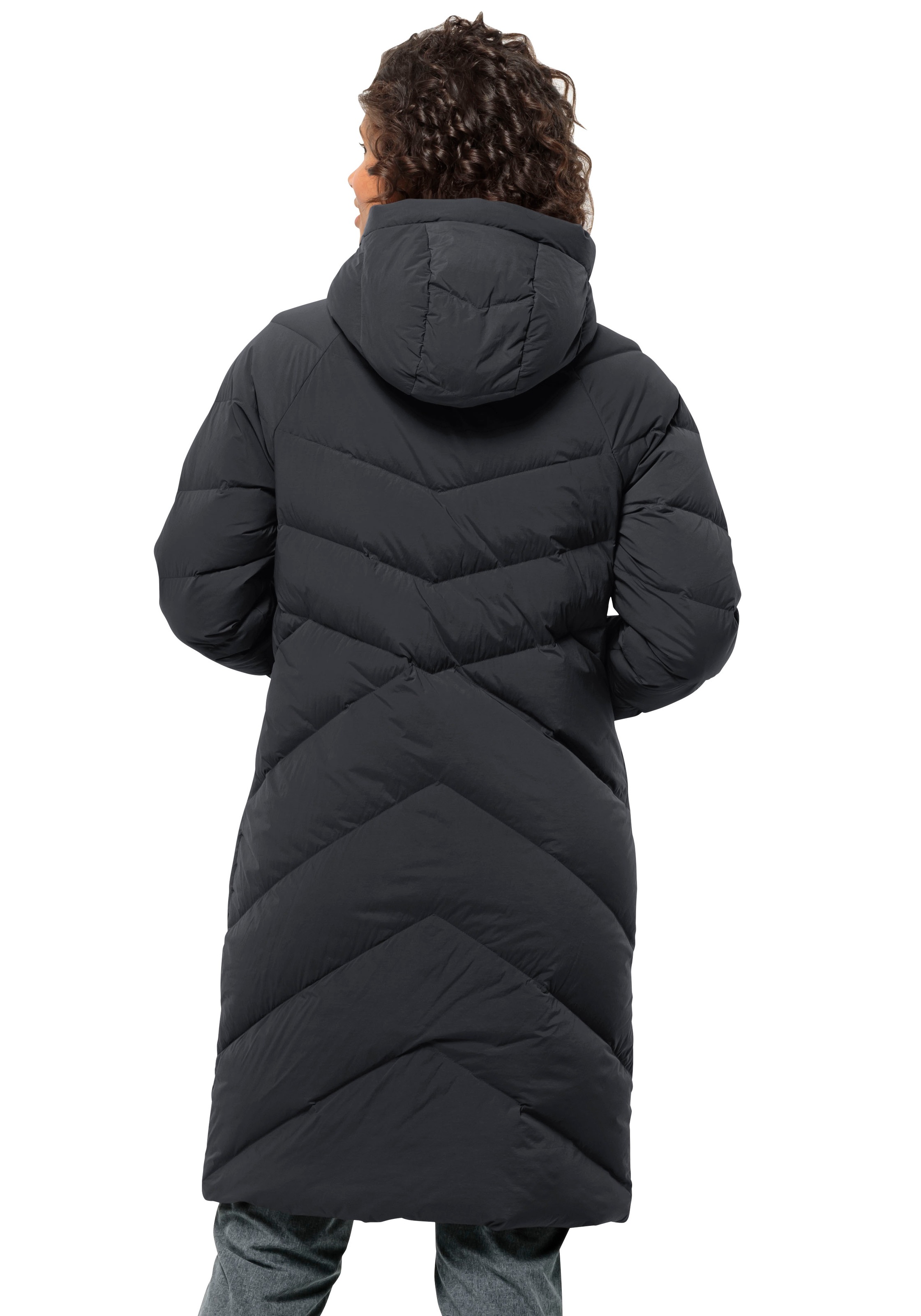 | Black mit COAT W«, Kapuze BAUR Friday »MARIENPLATZ Jack Wolfskin Funktionsmantel