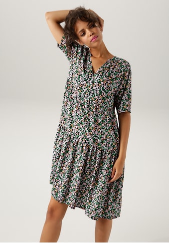 Aniston CASUAL Sommerkleid, mit buntem Minimal-Blumendruck kaufen
