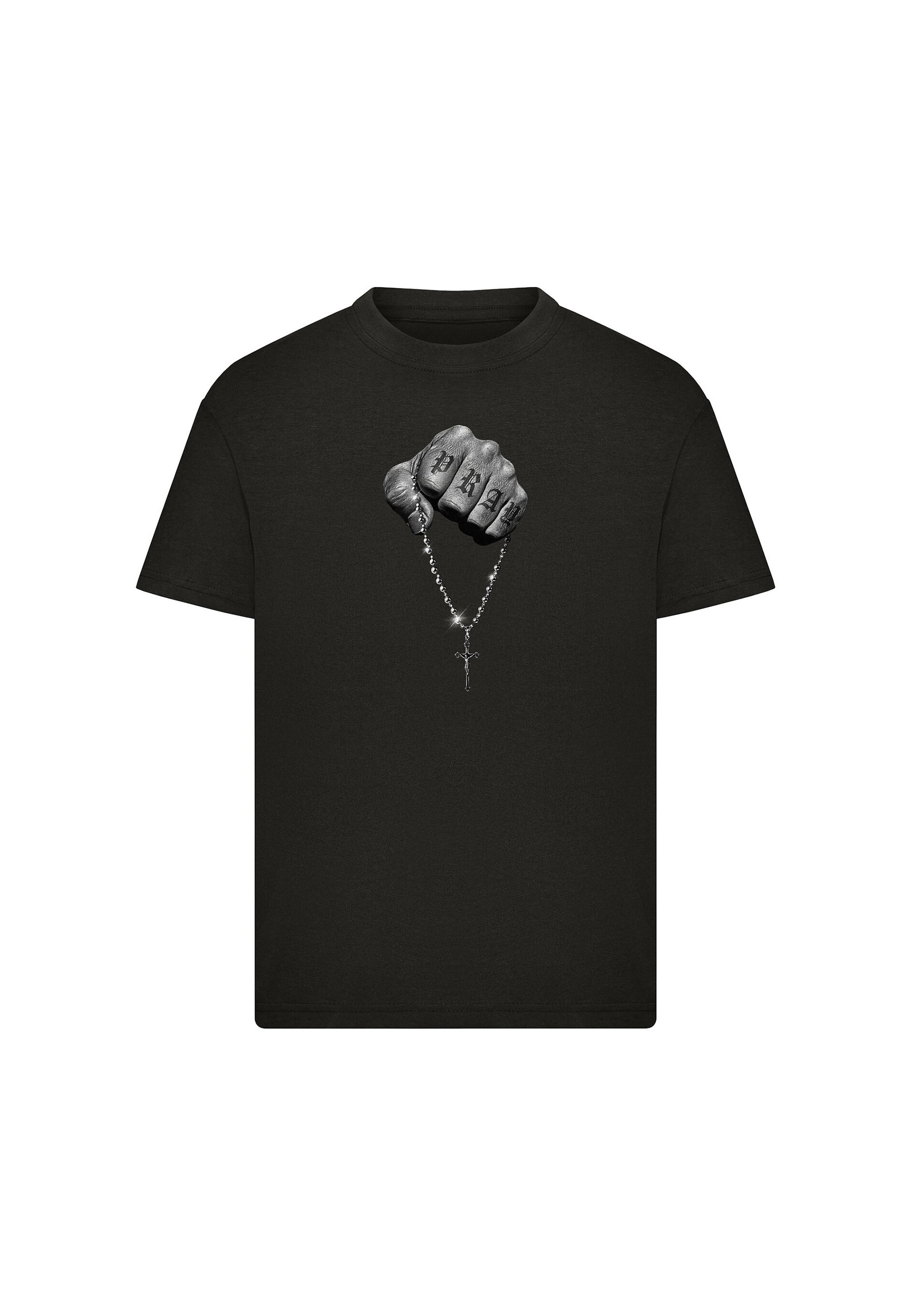 MisterTee T-Shirt "MisterTee Kids Faith Meets Strength Tee" 1