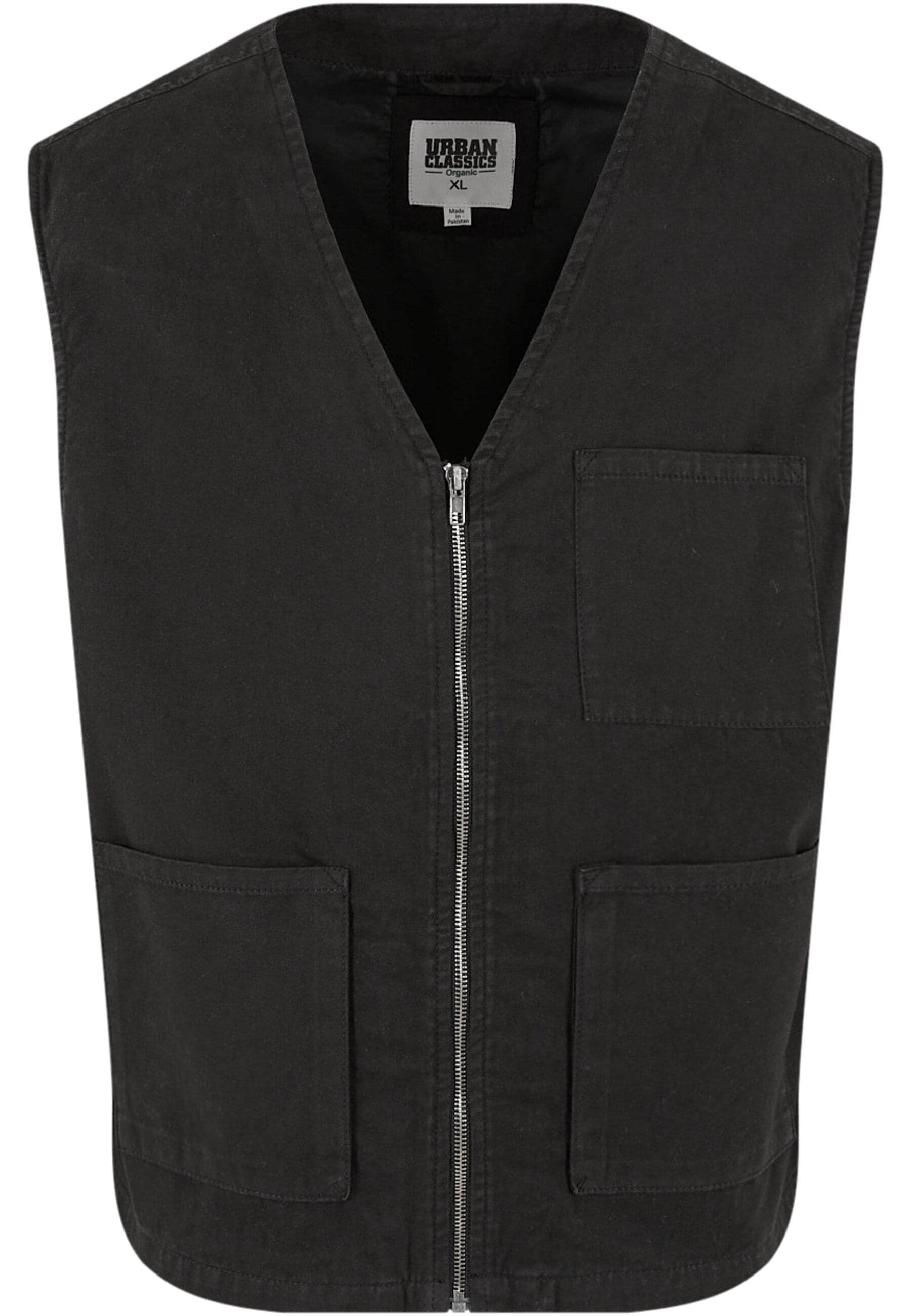URBAN CLASSICS Steppweste "Urban Classics Herren Organic Cotton Vest" 1 Stk günstig online kaufen