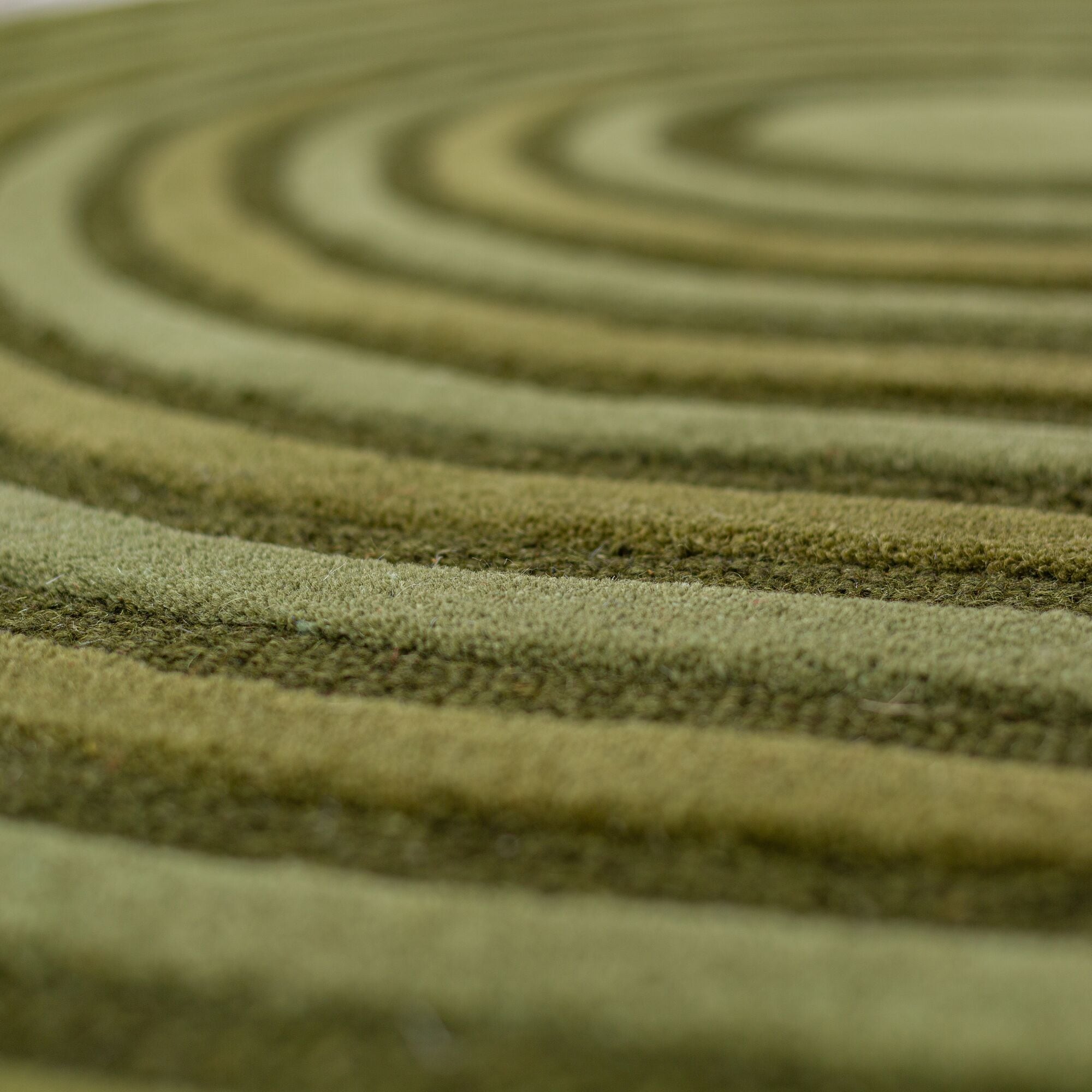 FLAIR RUGS Wollteppich »Conway Retro«, rechteckig, 12 mm Höhe, Hoch-Tief-Struktur