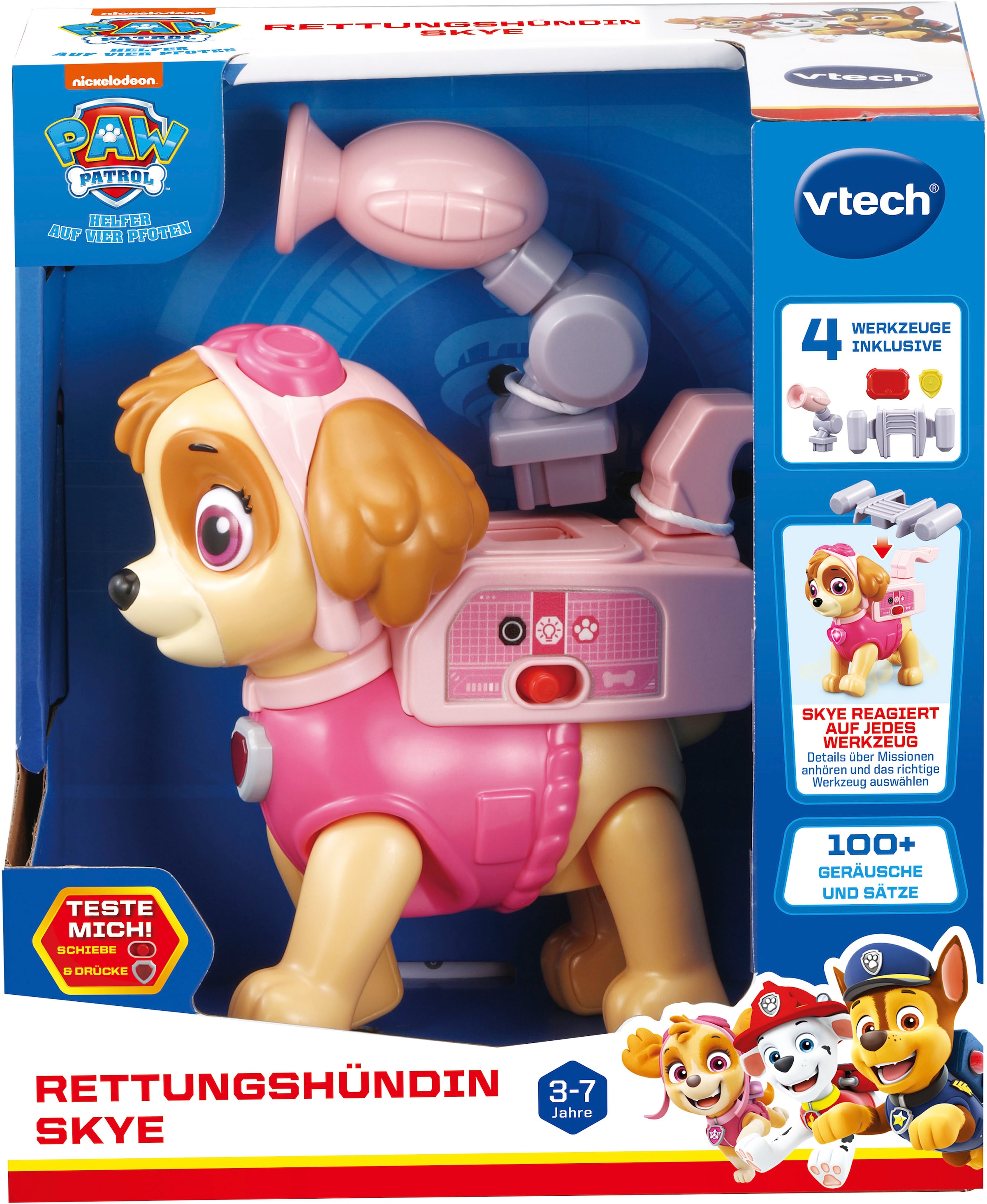 Vtech® Spielfigur »PAW Patrol, Rettungshündin Skye«, mit Sound