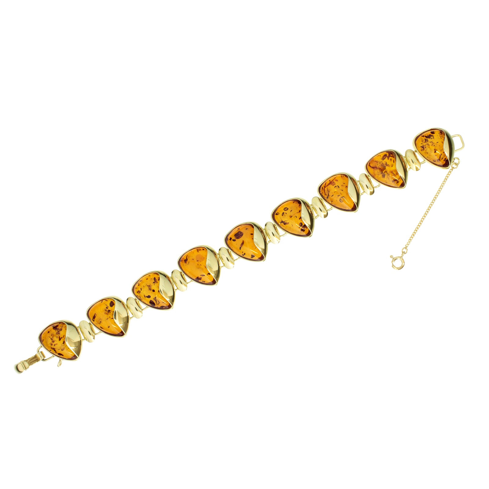 OSTSEE-SCHMUCK Armband »- Jeska - Gold 333/000 - Bernstein«