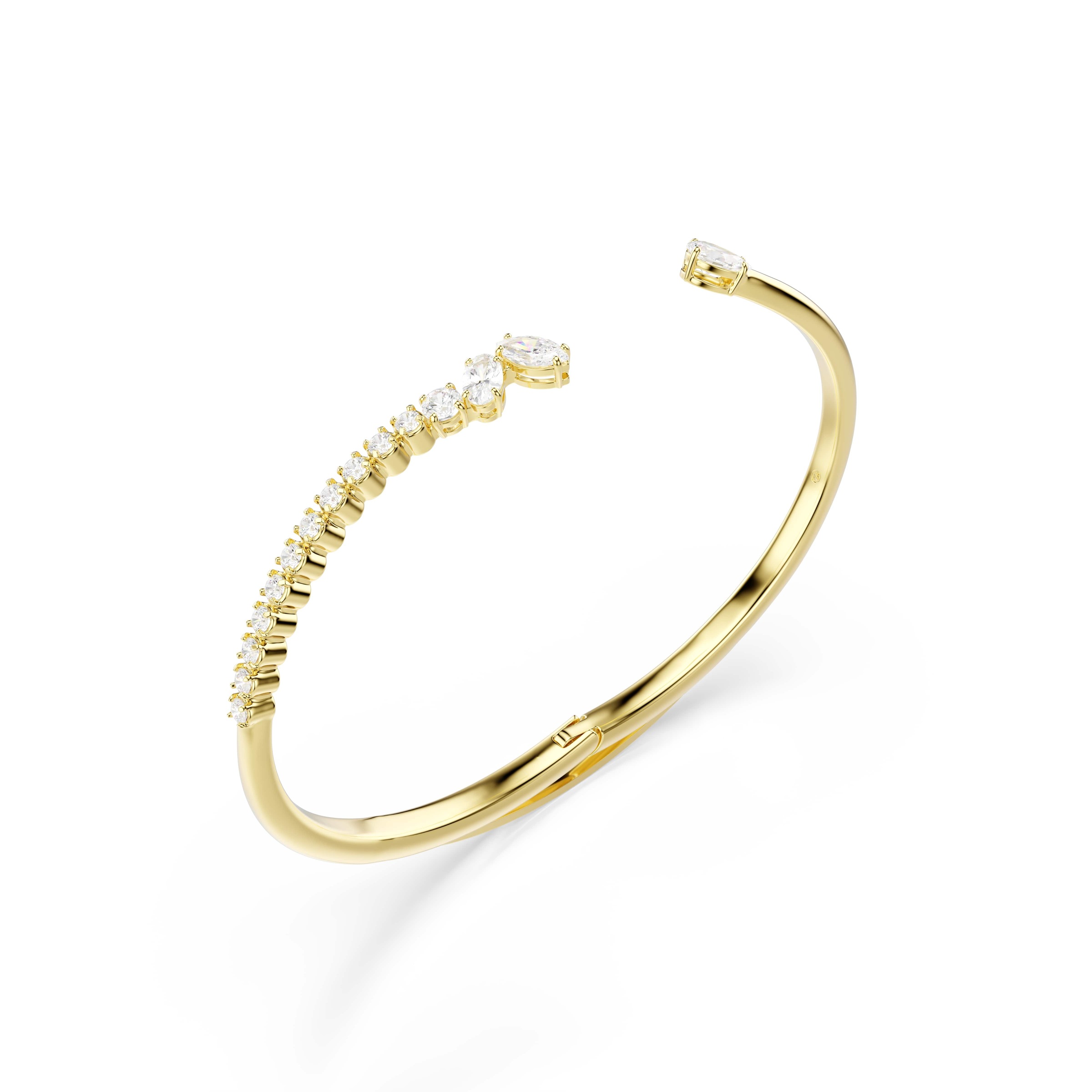 Swarovski Armspange »Schmuck Geschenk MESMERA Armreif« mit Swarovski® Kristall, Zirkonia (synth.)