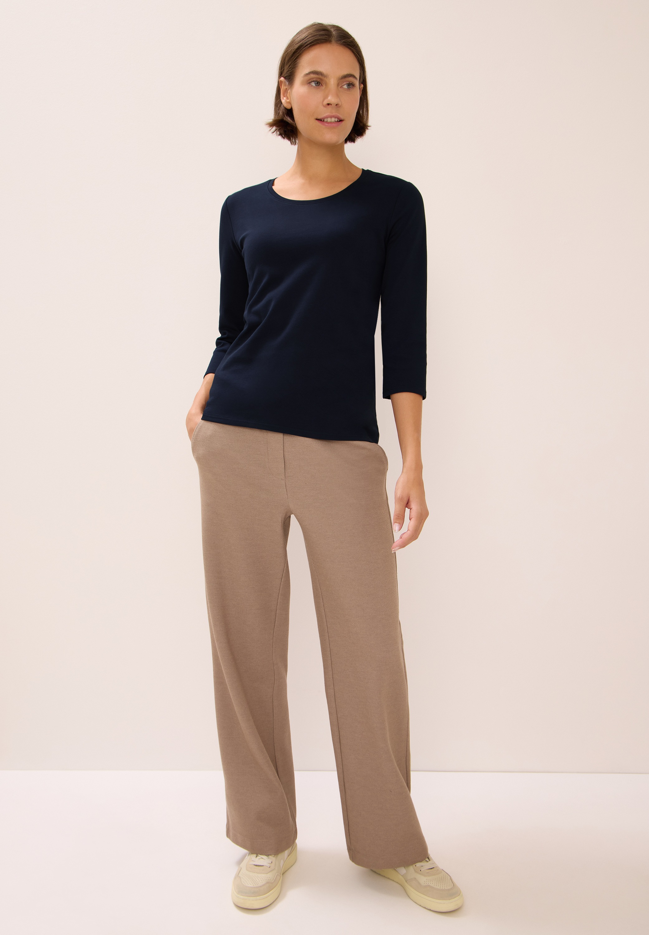 Thumbnail - Cecil Rundhalsshirt aus reiner Baumwolle