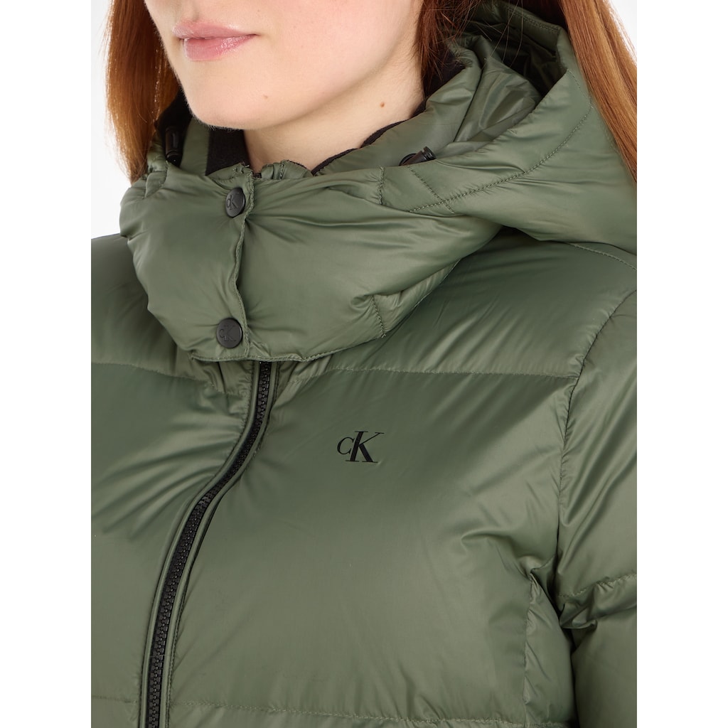 Calvin Klein Jeans Daunenjacke »Jacke DOWN LONG PUFFER«, mit Kapuze