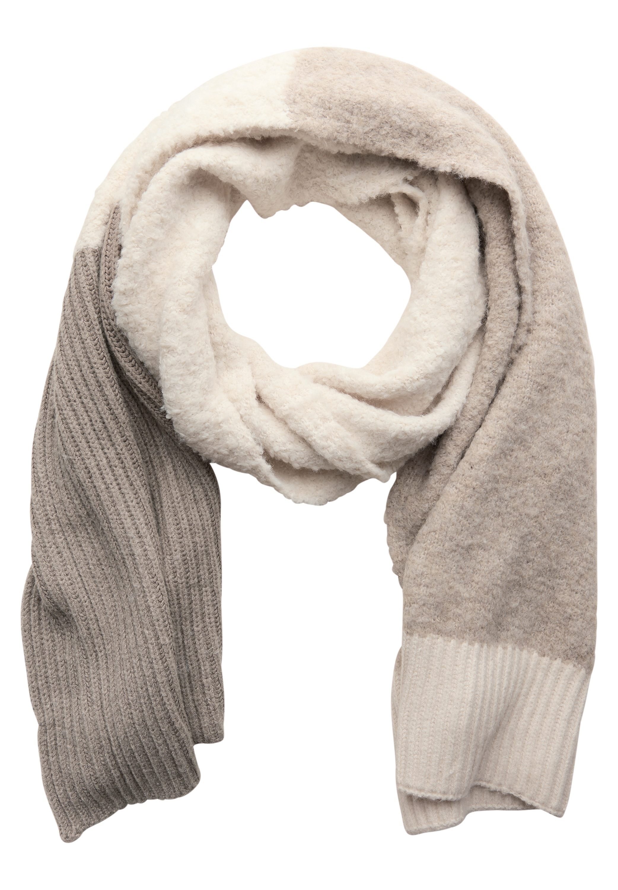 STREET ONE Schal, aus softem Materialmix