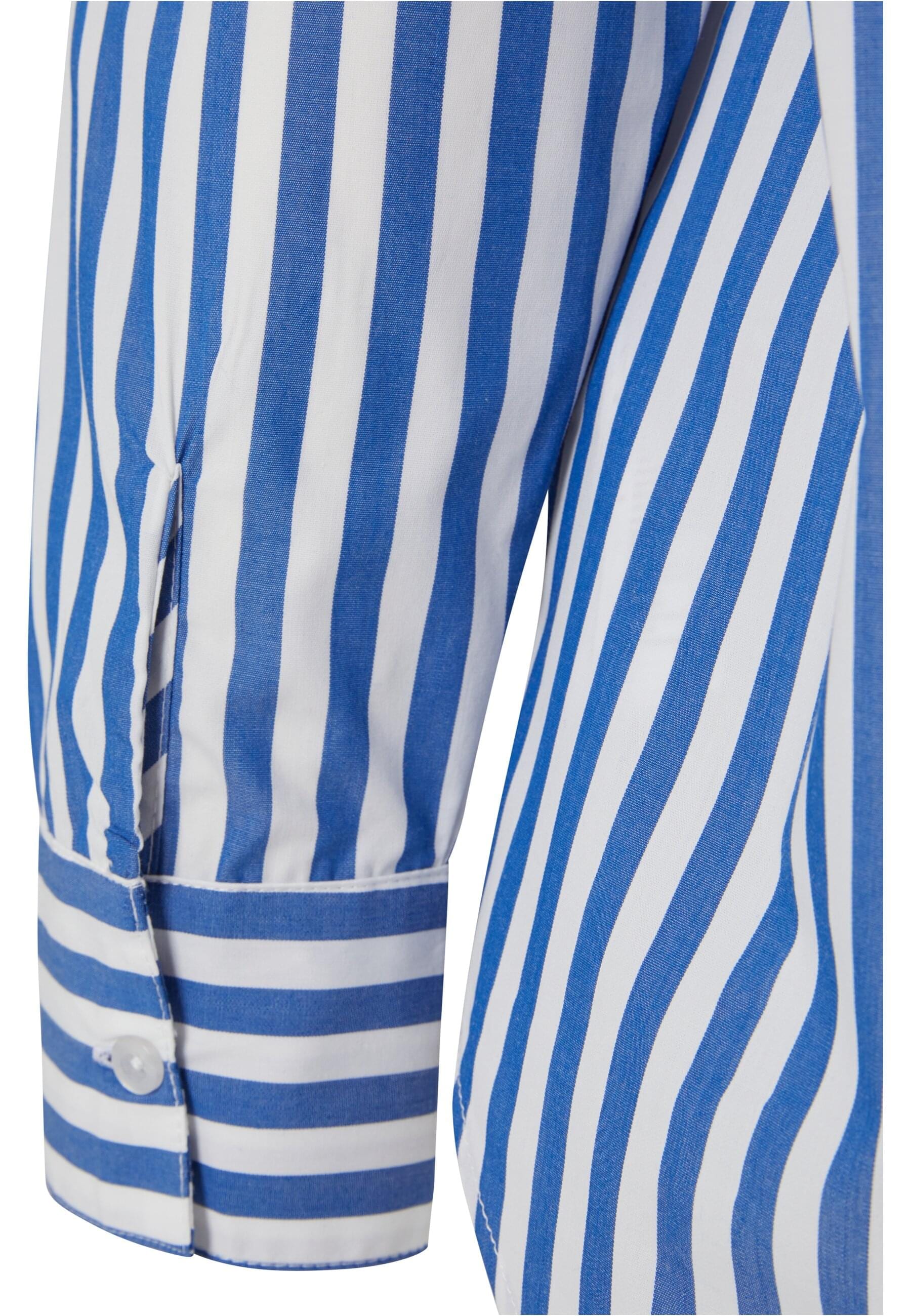 URBAN CLASSICS Langarmhemd »Urban Classics Damen Ladies Striped Relaxed Shirt«