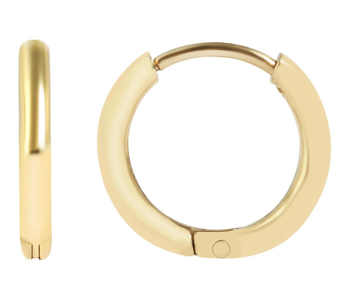 Adelia´s Klappcreolen »Damen Ohrringe – Klappcreole aus Edelstahl« Zum Verschenken an Menschen, die Ihnen am Herzen liegen