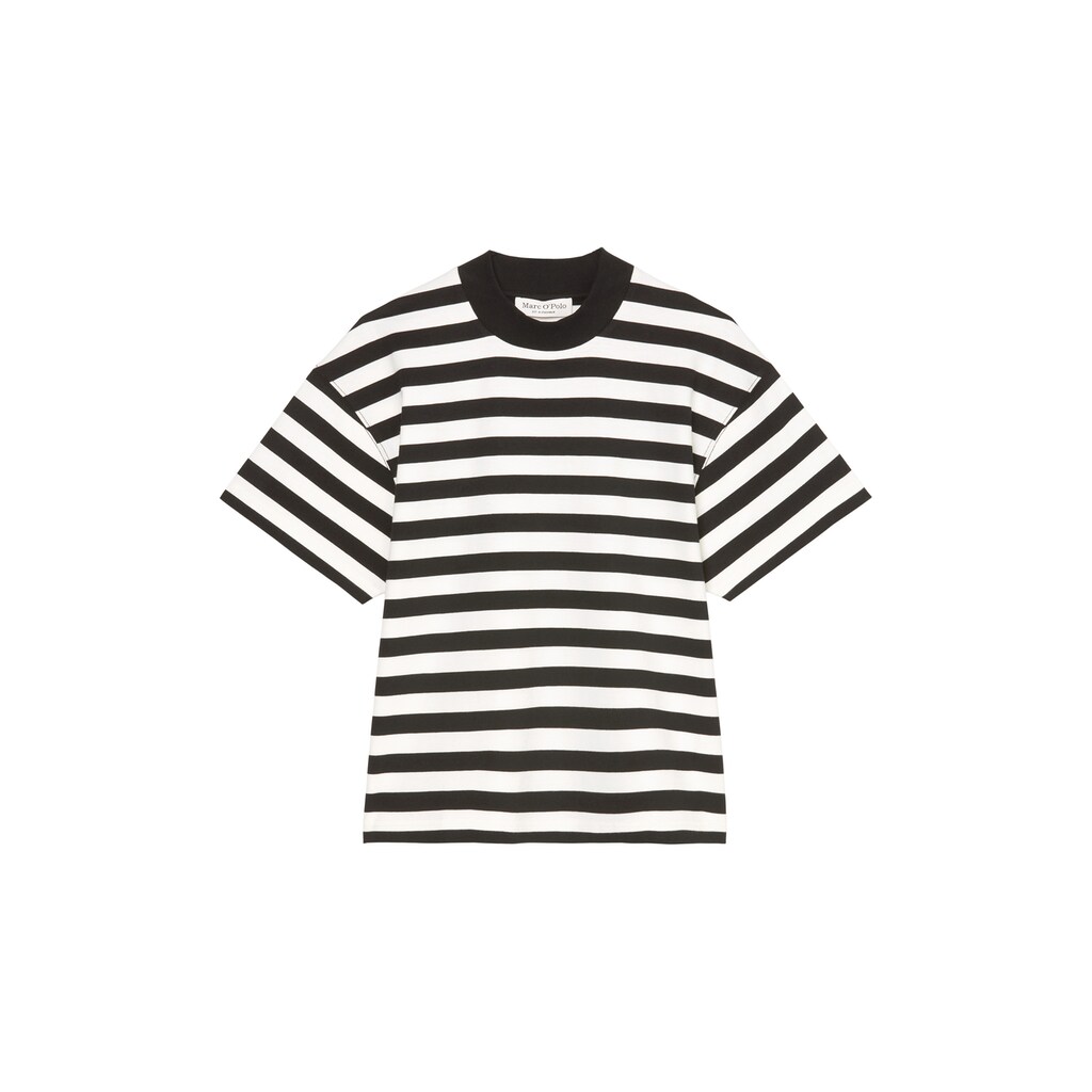 Damenmode Shirts & Sweatshirts Marc O'Polo T-Shirt »aus Heavy Jersey-Qualität« schwarz Damenmode Shirts & Sweatshirts Marc O'Polo T-Shirt »aus Heavy Jersey-Qualität« schwarz