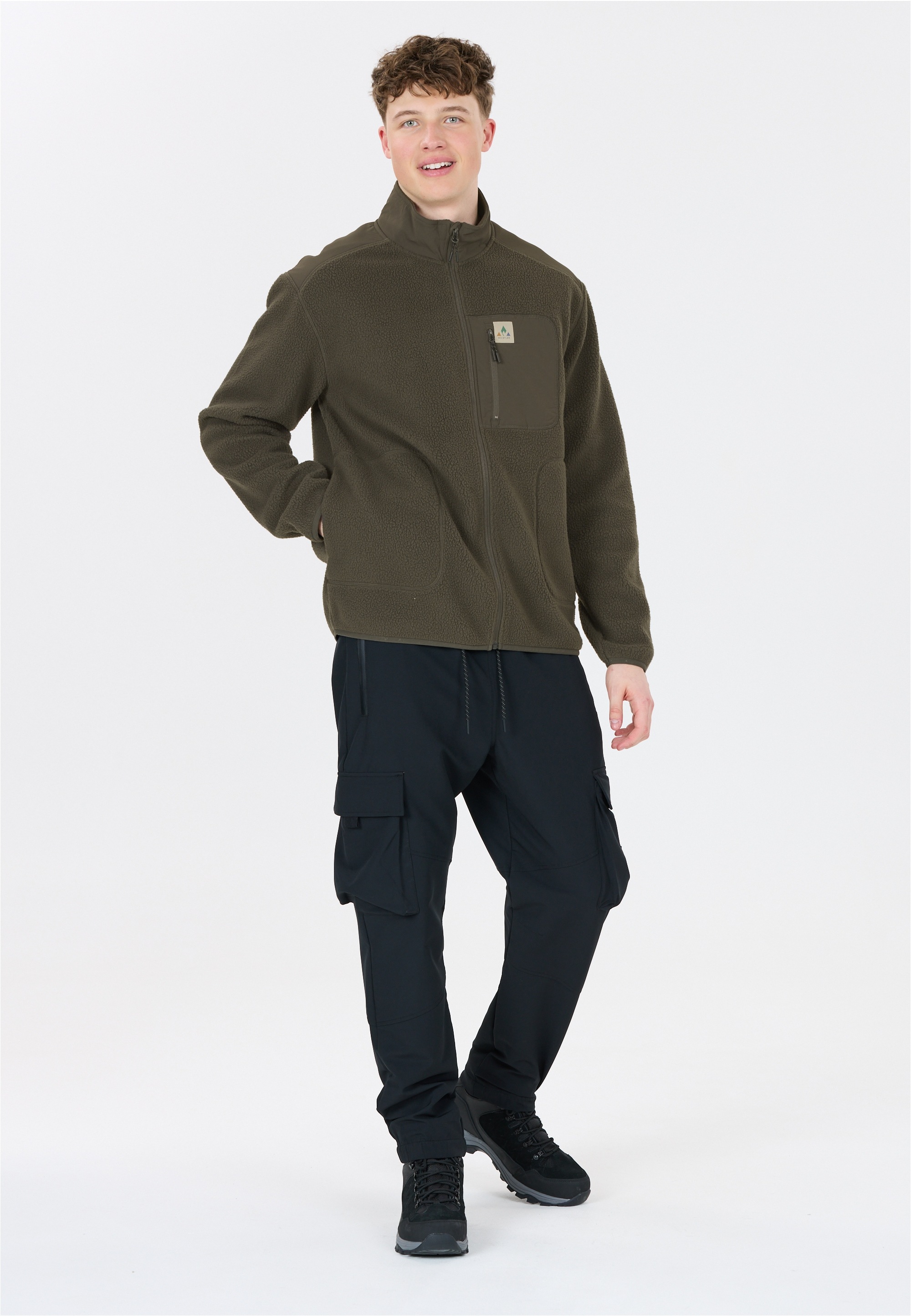 WHISTLER Strickpullover "Felis", aus weichem Teddyfleece mit flachen Nähten günstig online kaufen
