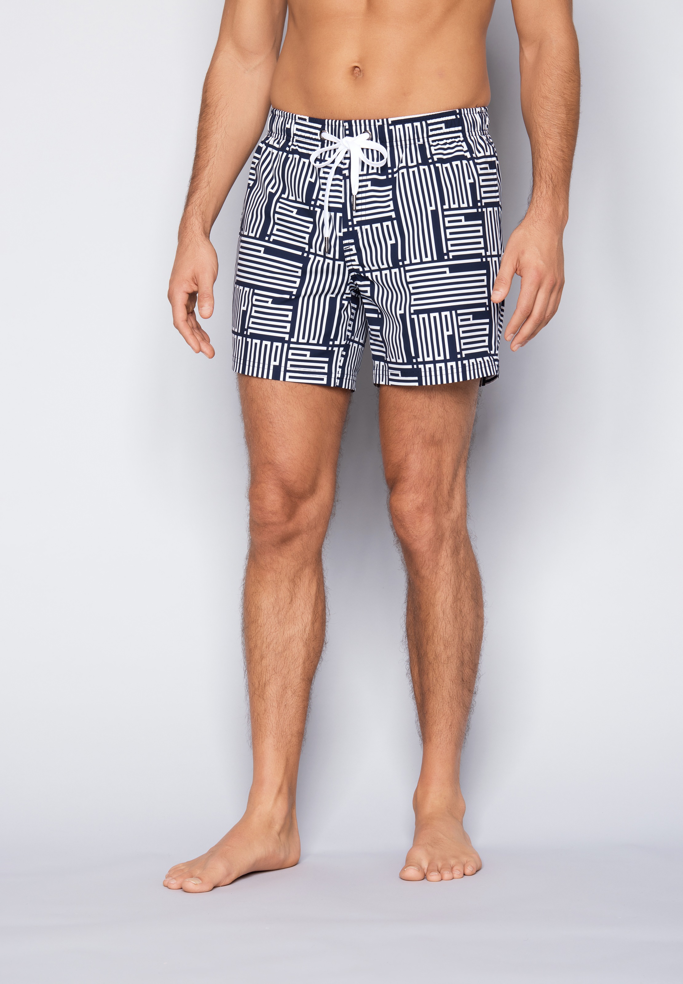 Joop! Deco Logo Short de Bain Blanc/XXL 3
