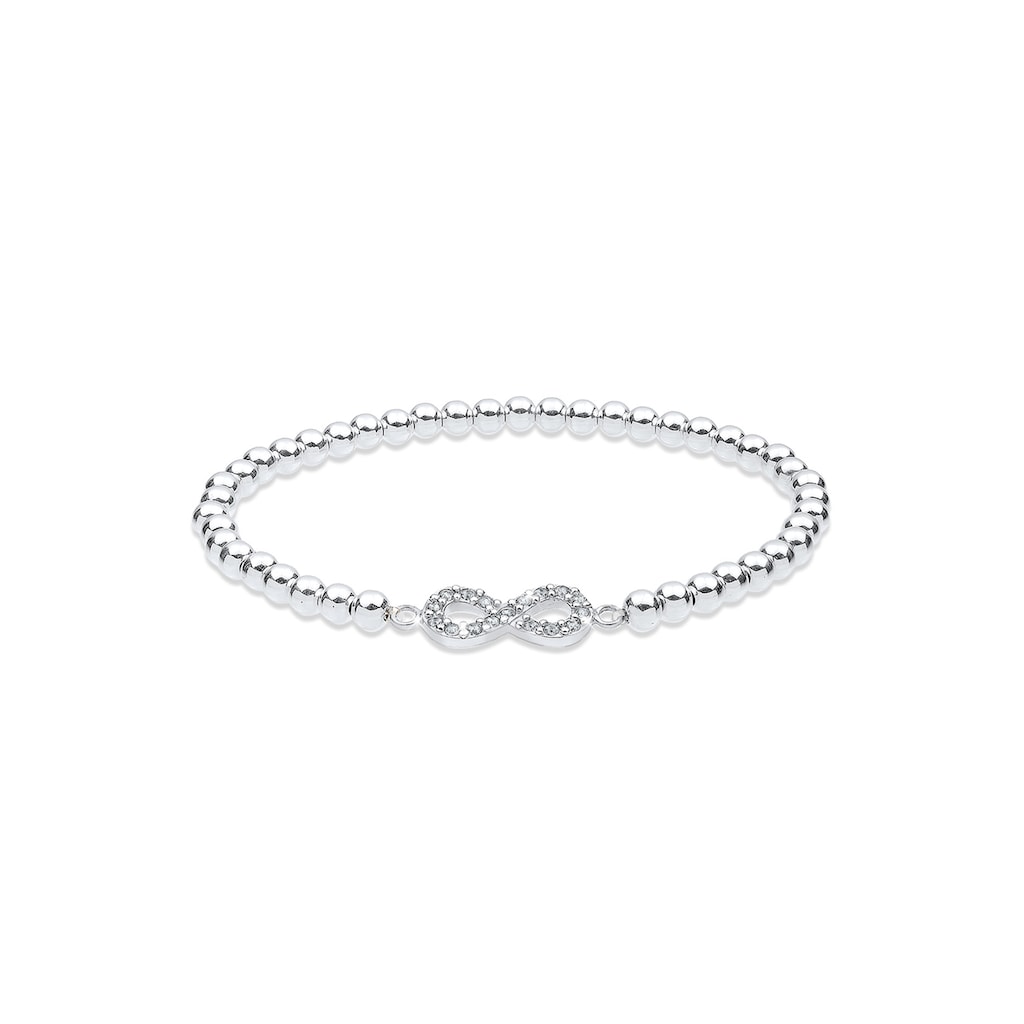 Elli Armband »Infinity Kristalle 925 Silber«