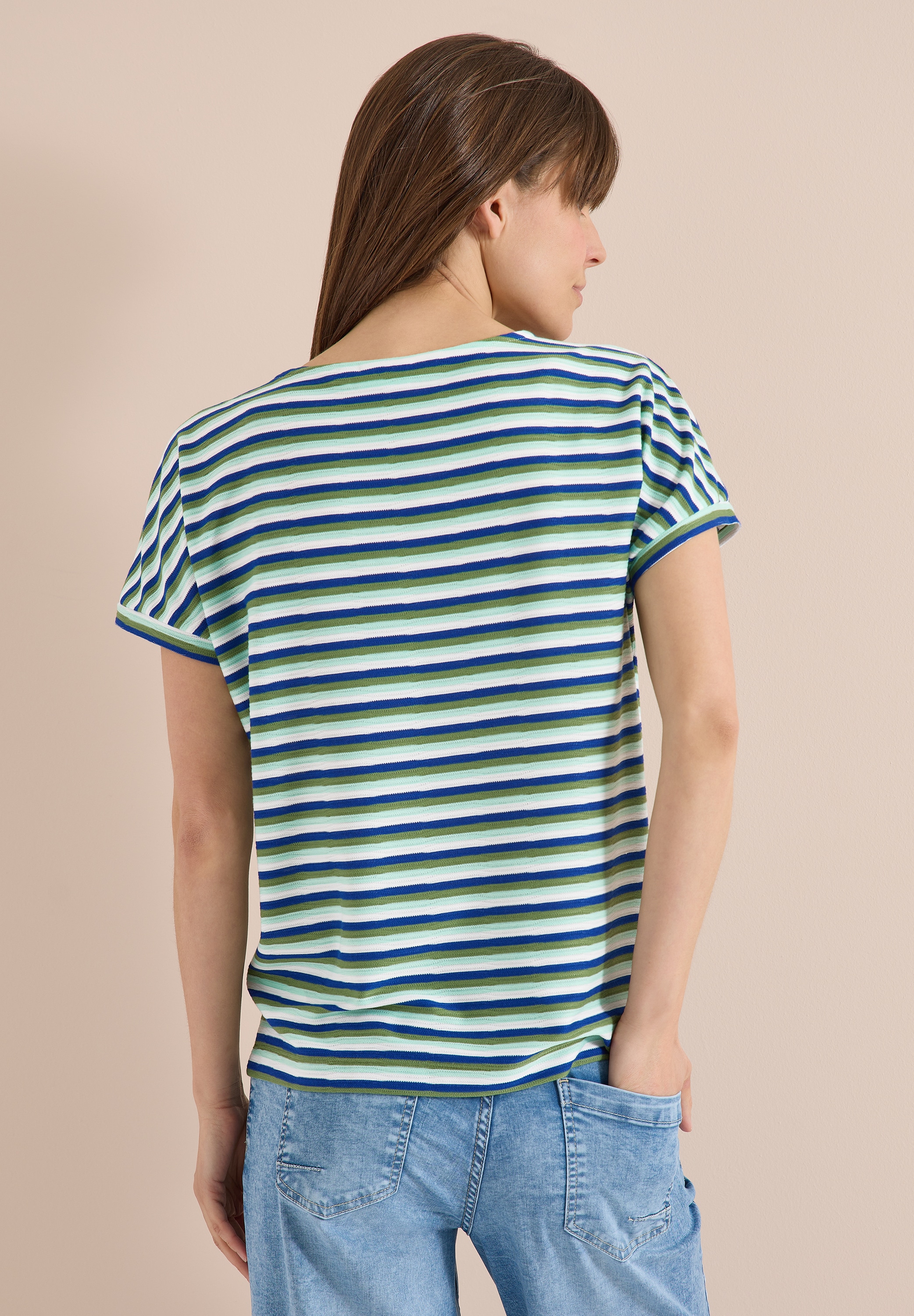 Cecil Print-Shirt im soften Baumwoll-Mix