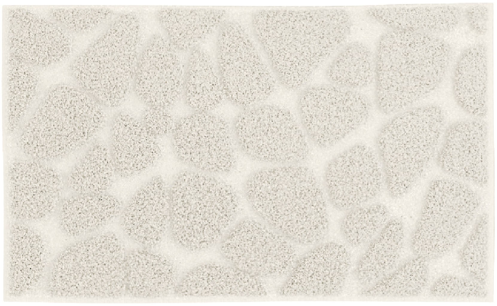 Grund Badematte »Ashtar, Badvorleger, Badezimmer Teppich, 3D-Design«, rutschhemmend beschichtet, schnell trocknend, Hoch-Tief-Design mit organischer Steinoptik, Made in Europe
