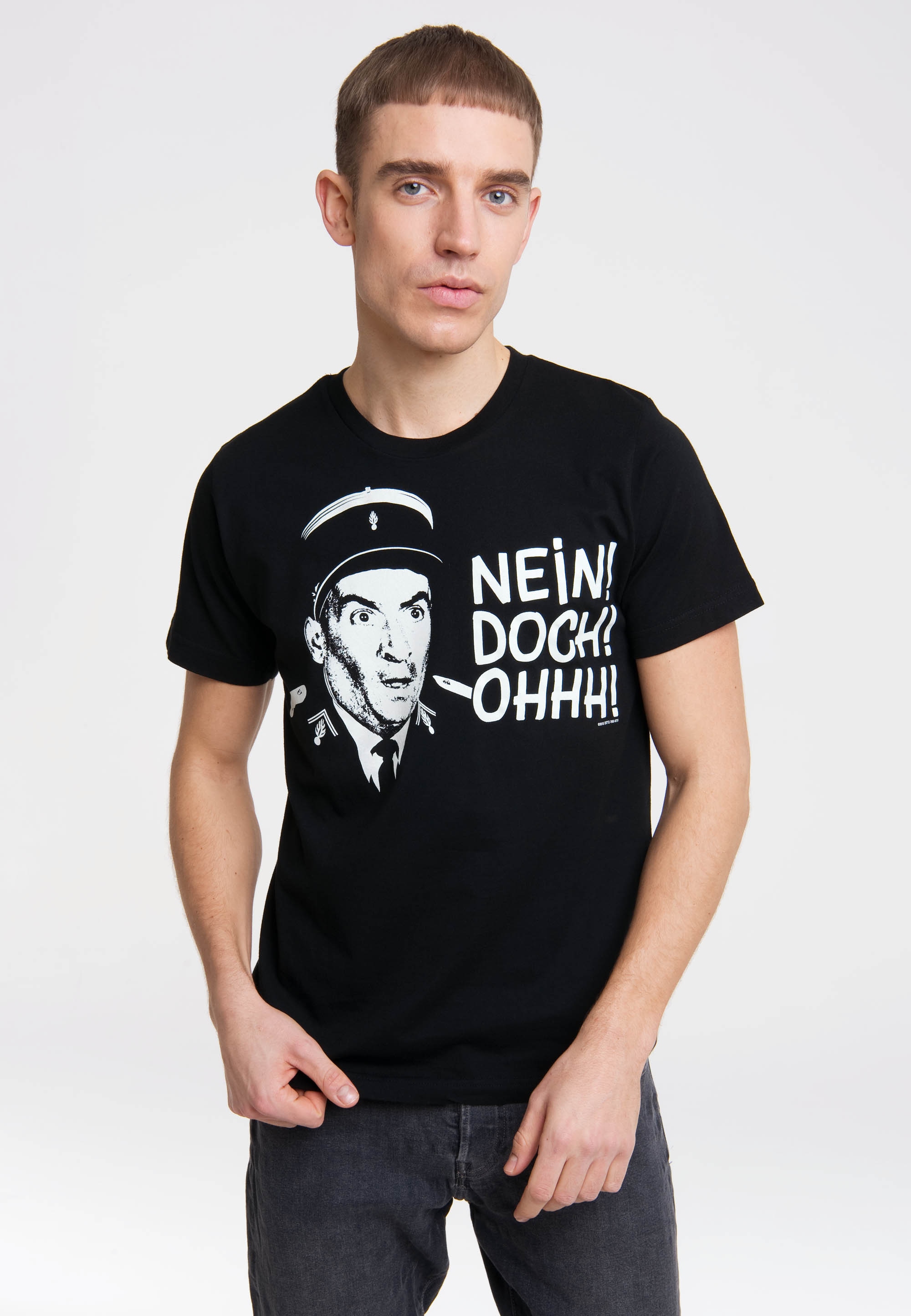 LOGOSHIRT T-Shirt "Le Gendarme de Saint-Tropez - Nein Doch Ohhh", mit coole günstig online kaufen