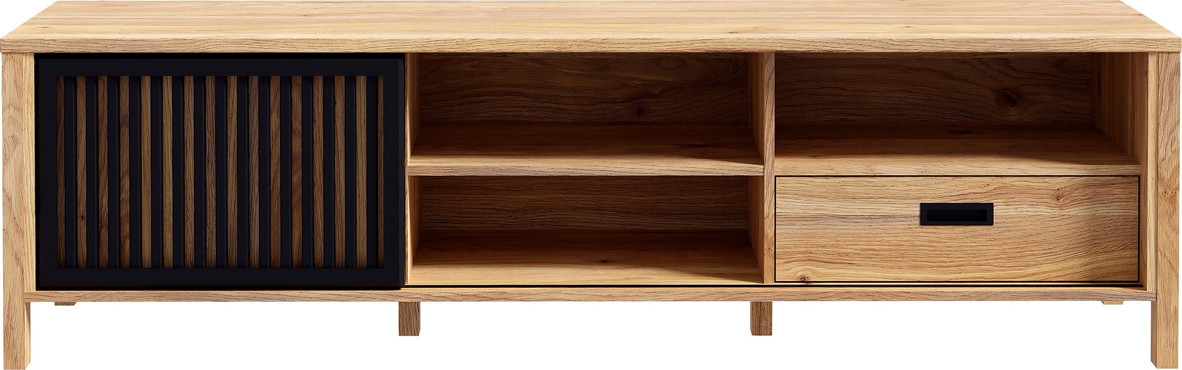 FORTE Lowboard "JytanaTV-Board, TV-Schrank", Breite 174,8 cm, mit Lamellen- günstig online kaufen