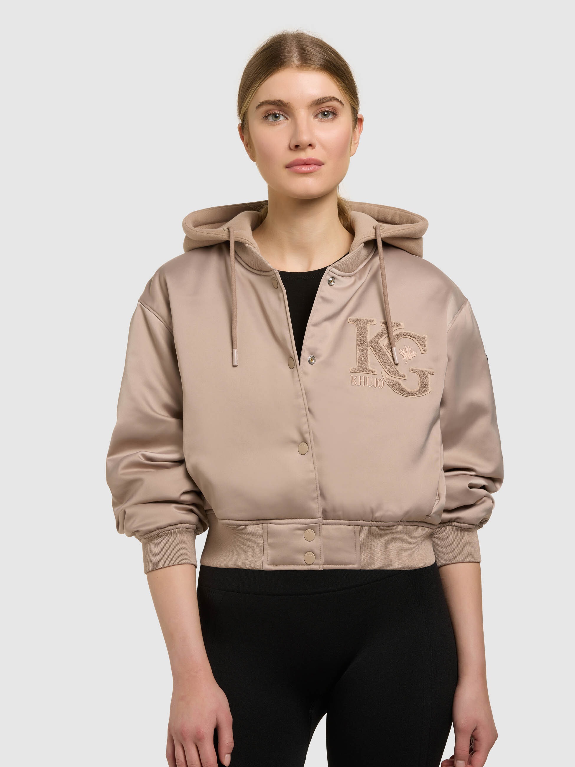 khujo Blouson »CHANI« mit Kapuze