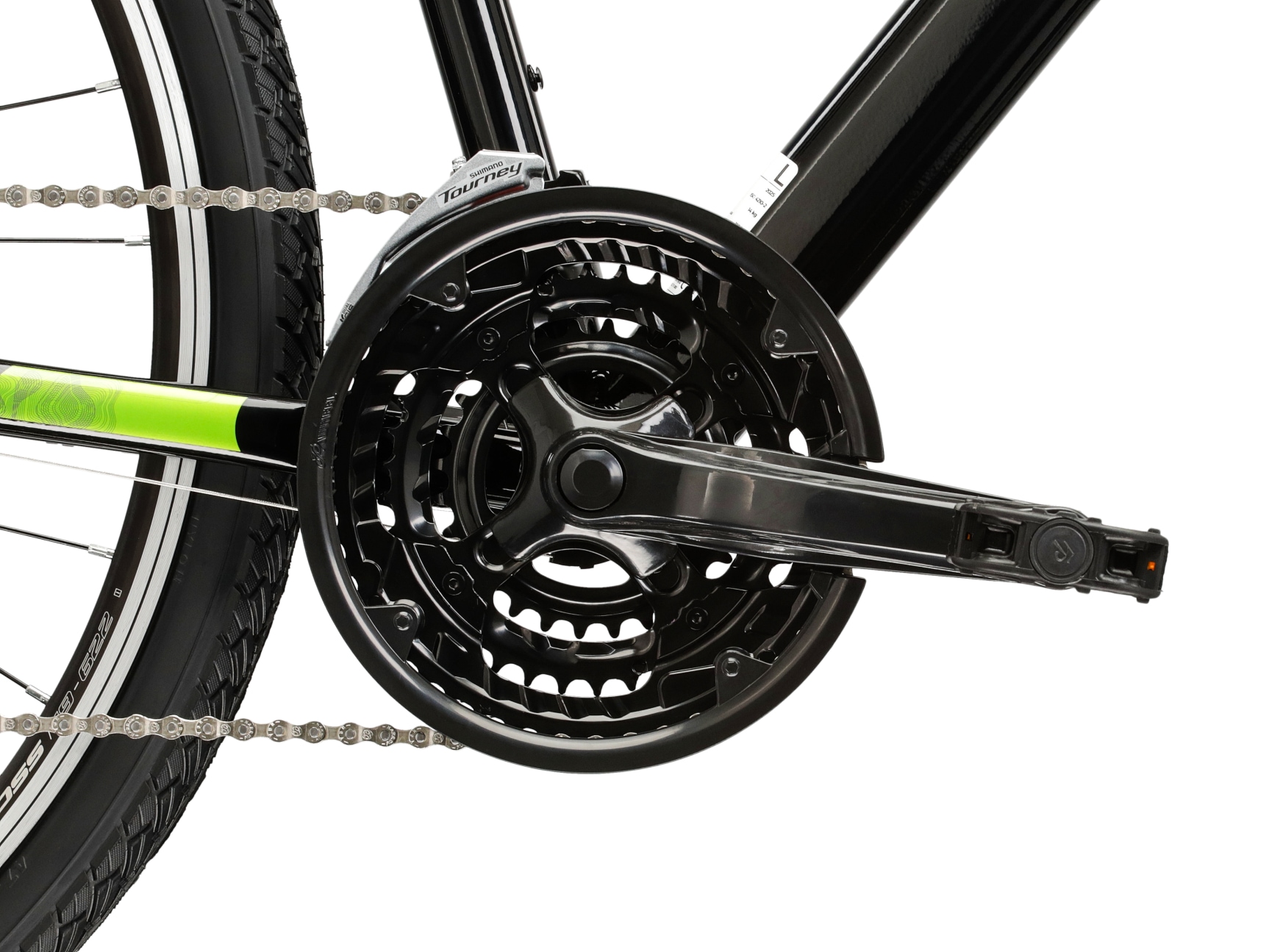 Kross Crossrad »Evado 2.0 schwarz« 21 Gang Shimano ALTUS M310 Schaltwerk Kettenschaltung