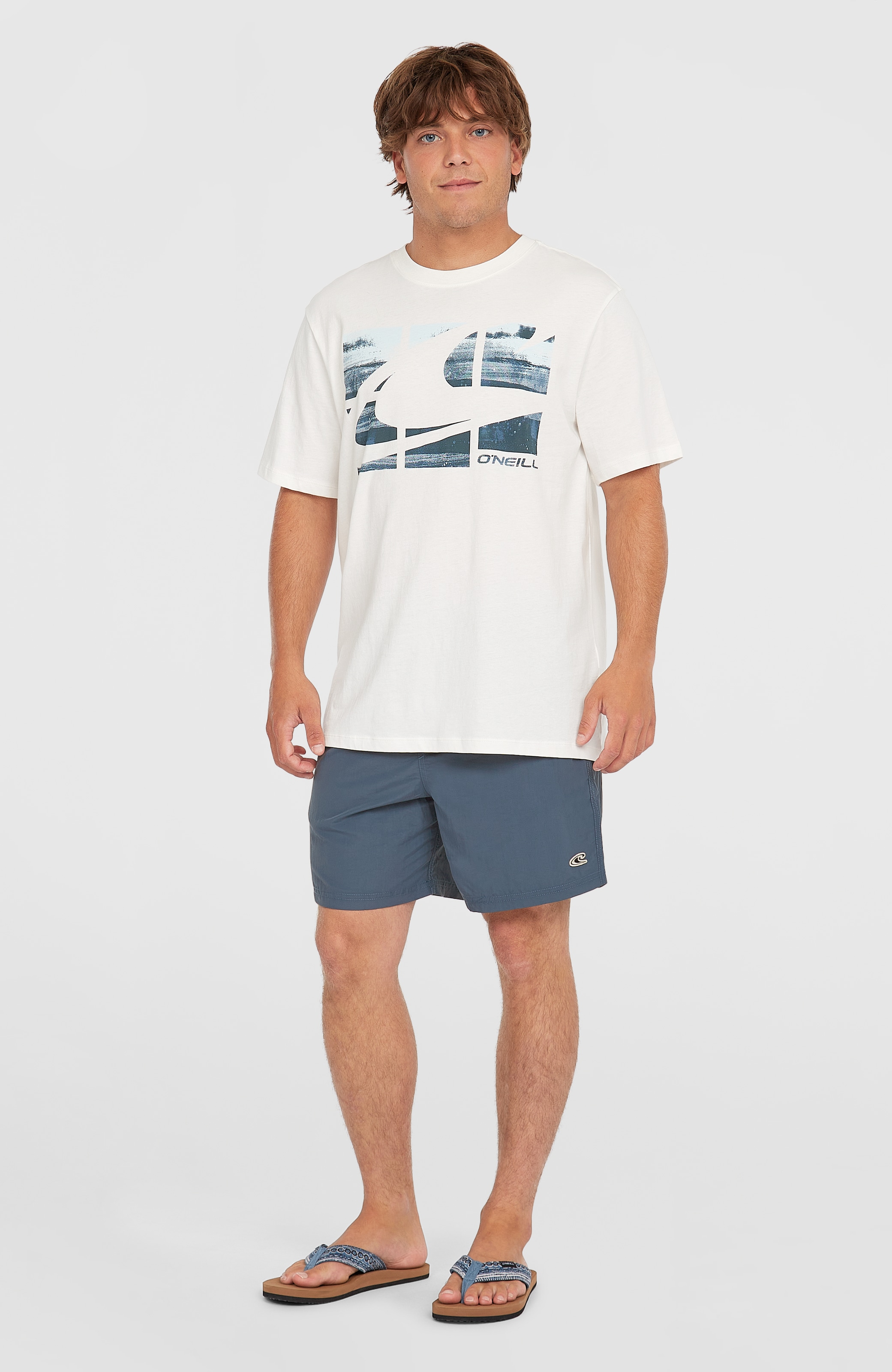 O'Neill Badeshorts »VERT 16'' SWIM SHORTS«, mit Druckknopf