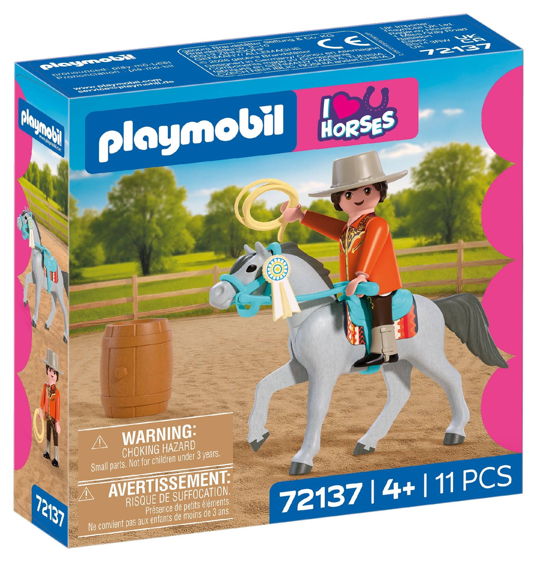 Playmobil® Konstruktions-Spielset »Westernreiten (72137), I Love Horses« Made in Europe