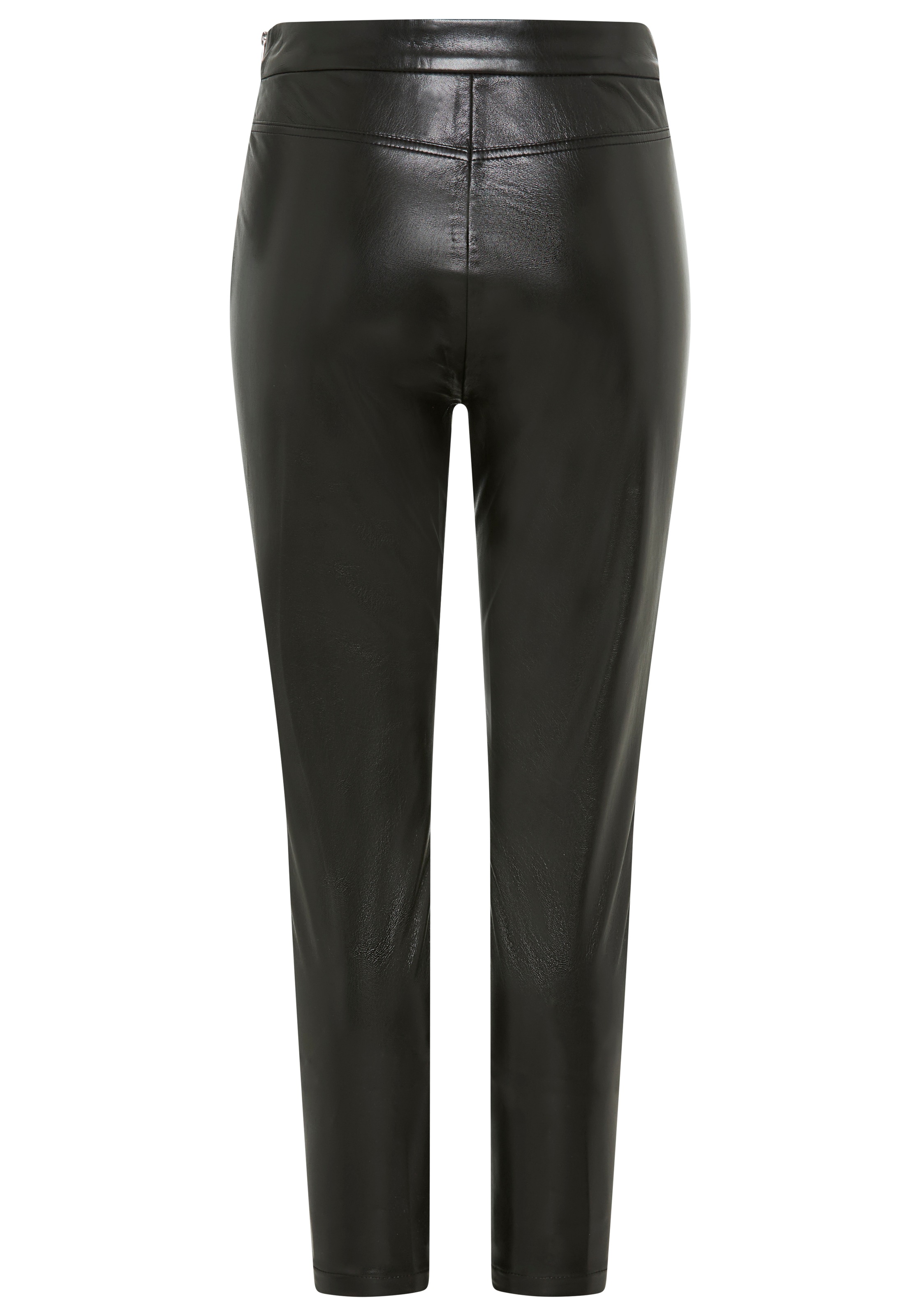 BOSS ORANGE Leggings »Taskin Premium Damenmode«, Slim Fit in Lederoptik