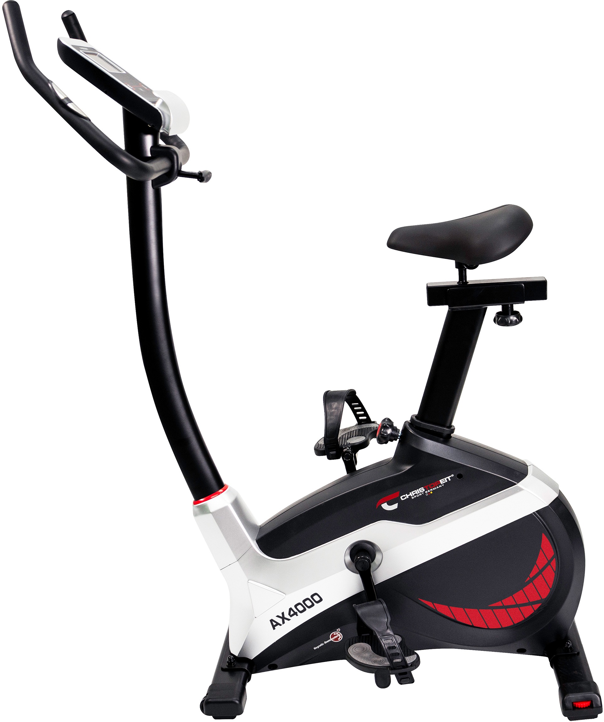 Thumbnail - Christopeit Sport Ergometer "AX 4000" 150 kg max. Benutzergewicht, Fahrrad, 24 Widerstandsstufen