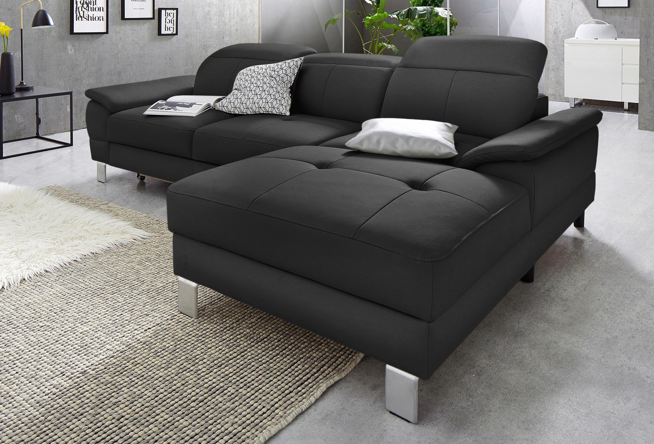 exxpo - sofa fashion Ecksofa "Mantua 2, inkl. Kopf- bzw. Rückenverstellung, günstig online kaufen